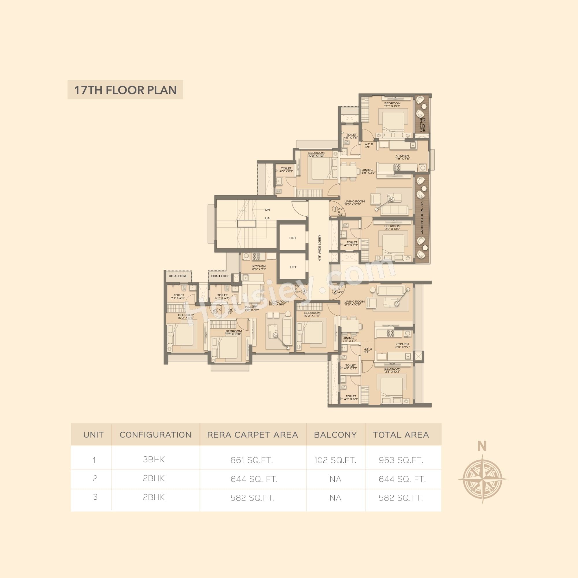 Arkade Views Floor plan 2