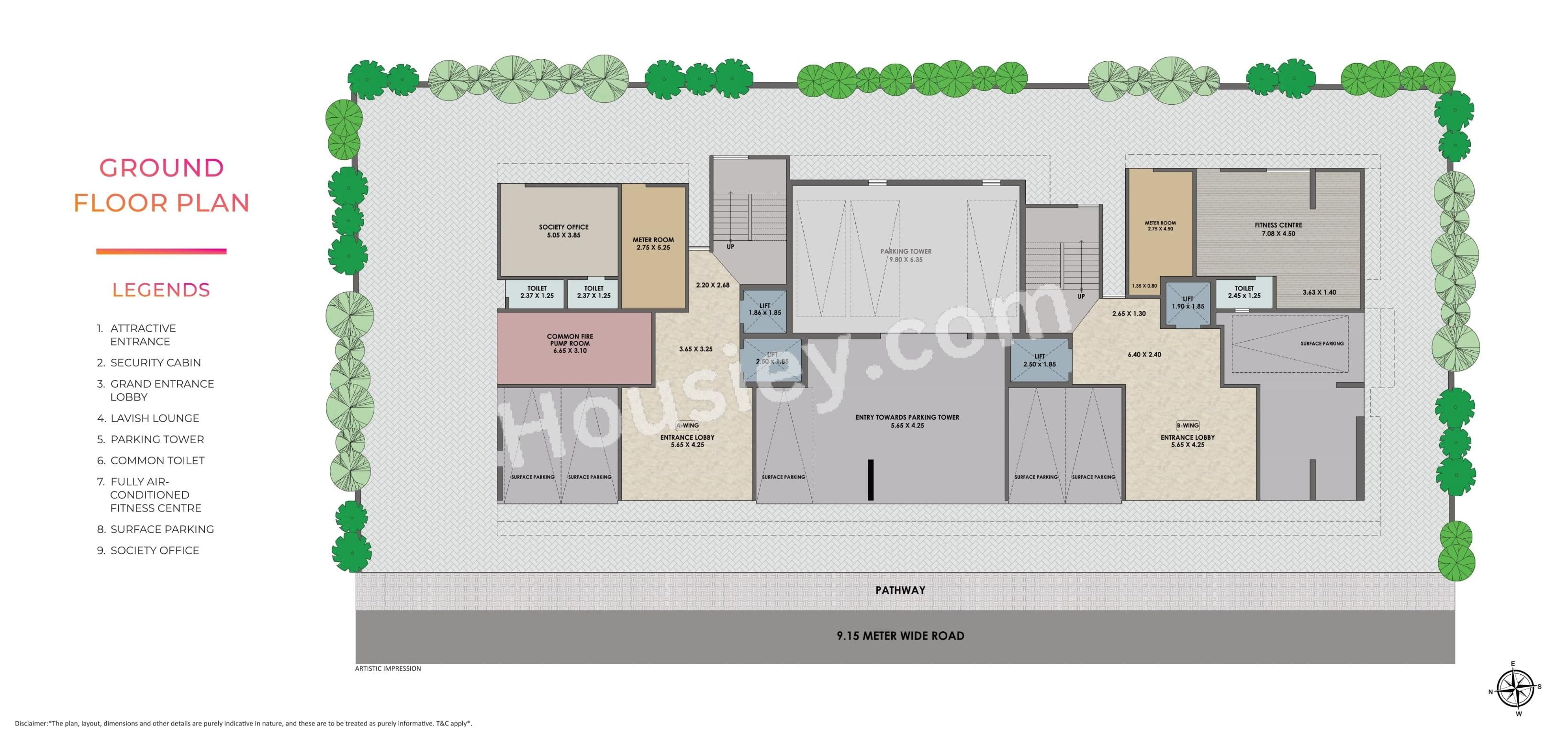 Ashapura Rang Rekha Floor plan 1