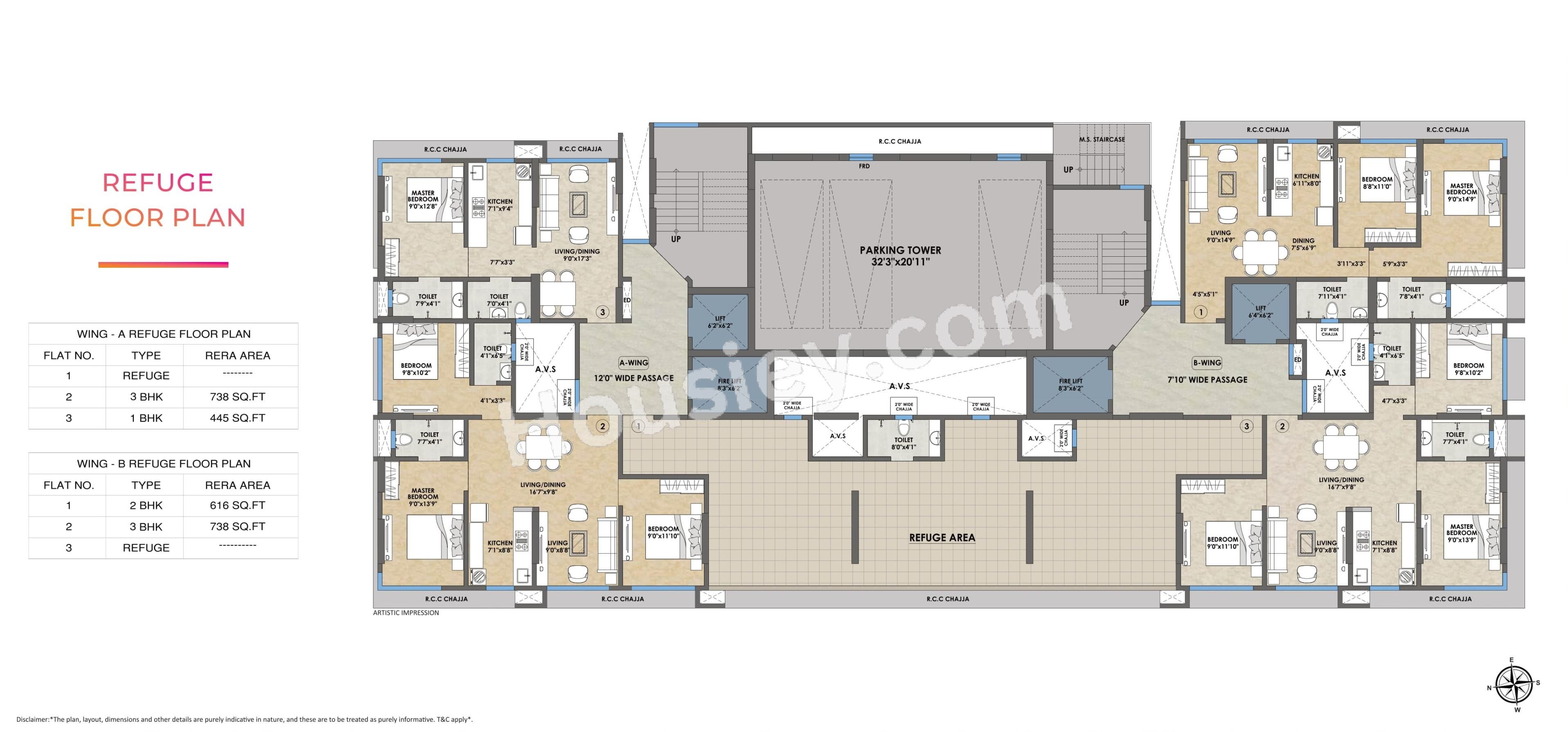 Ashapura Rang Rekha Floor plan 2