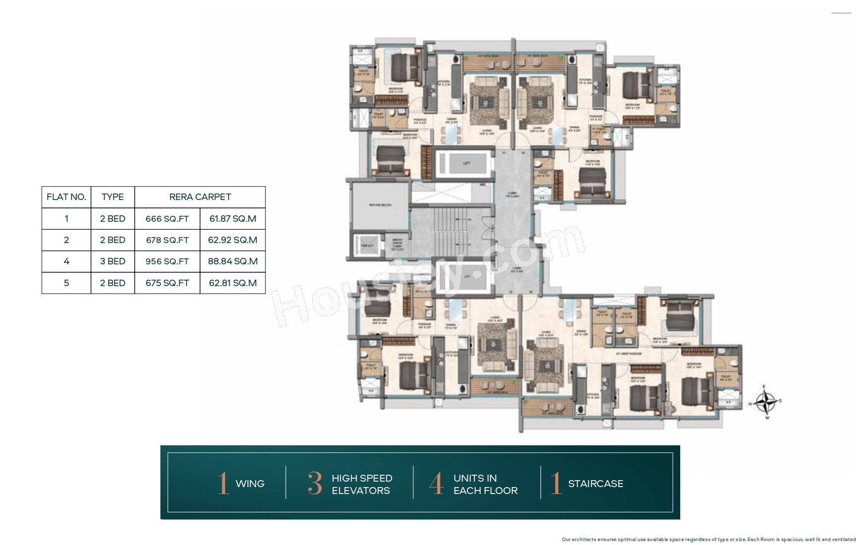 Ashapura The Legend Floor plan 1