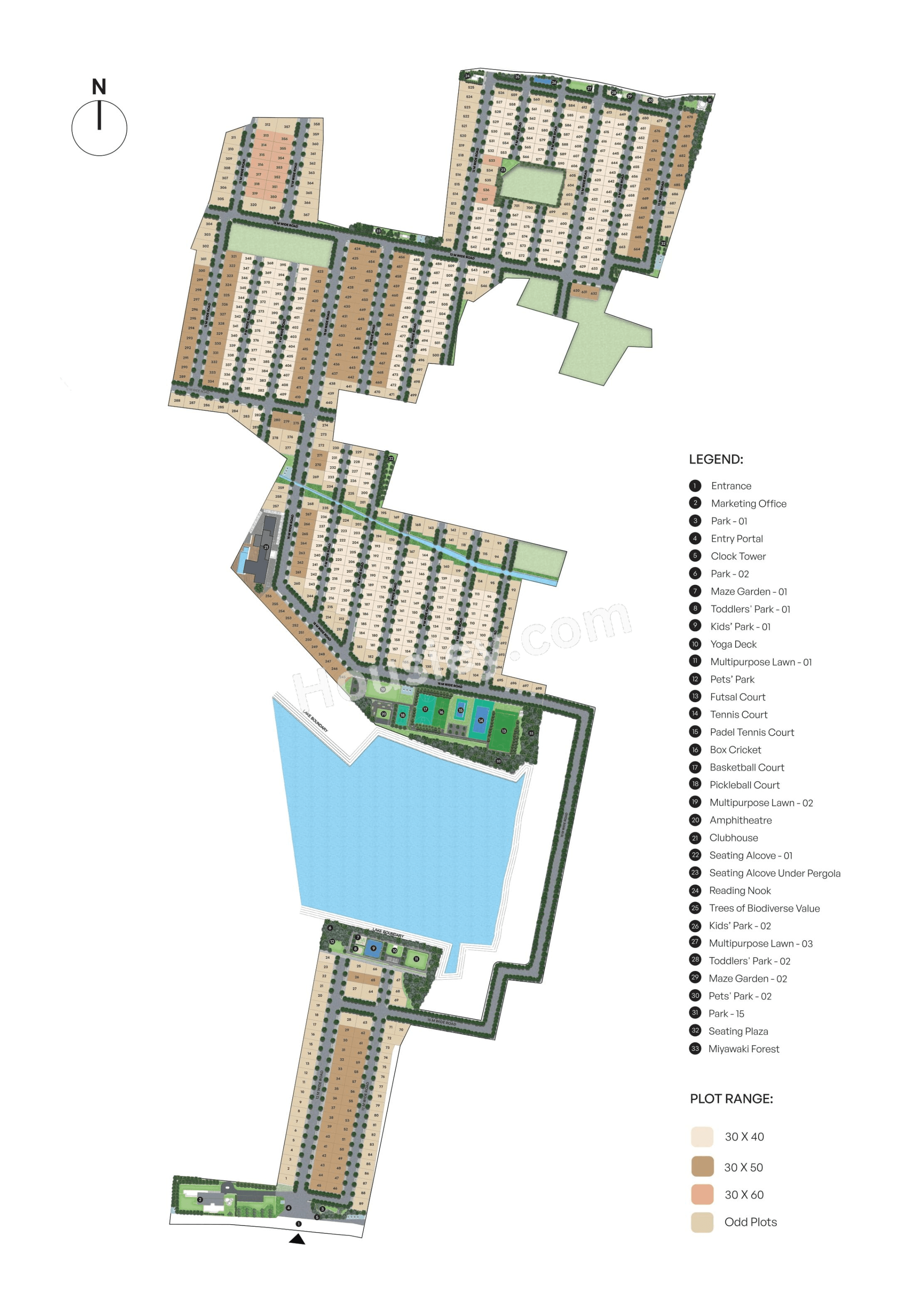Assetz The Secret Lake Floor Plan