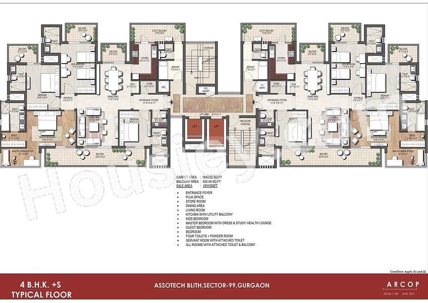Assotech Blith Floor plan 2