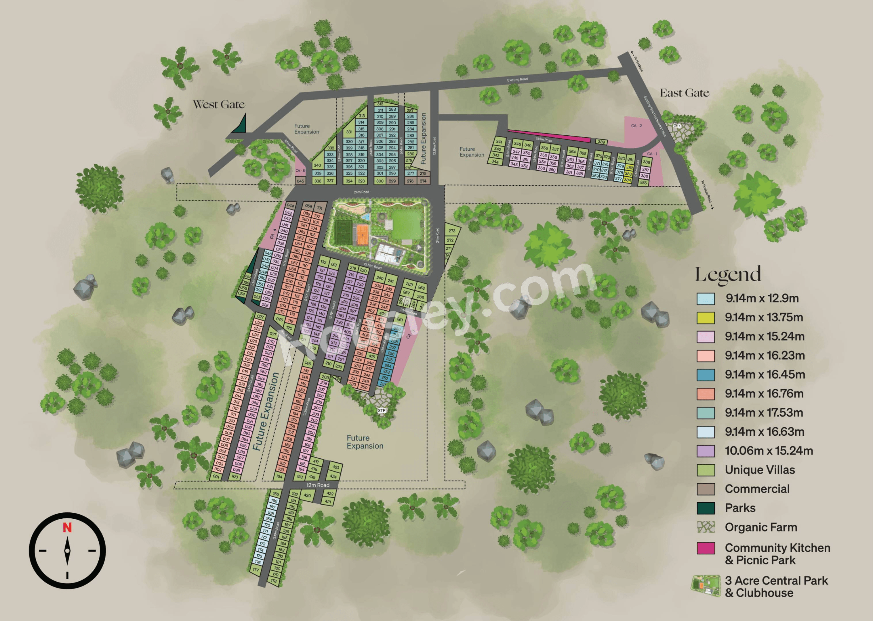 Atmos JR Eastfields Master Plan
