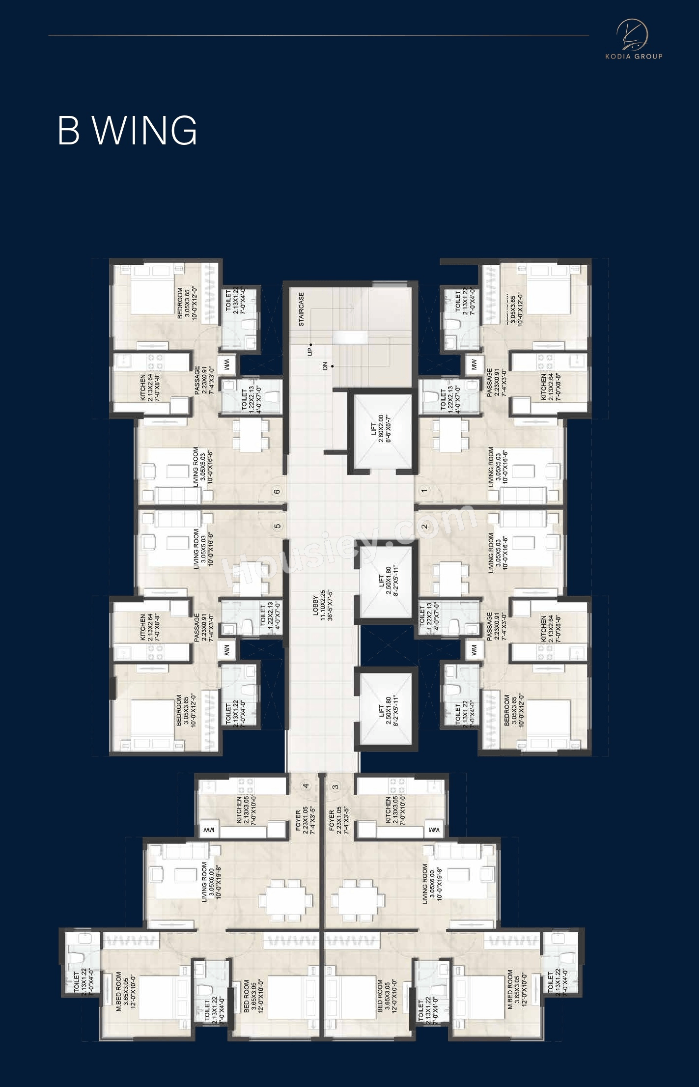 AVA Fatima Residency Floor plan 2