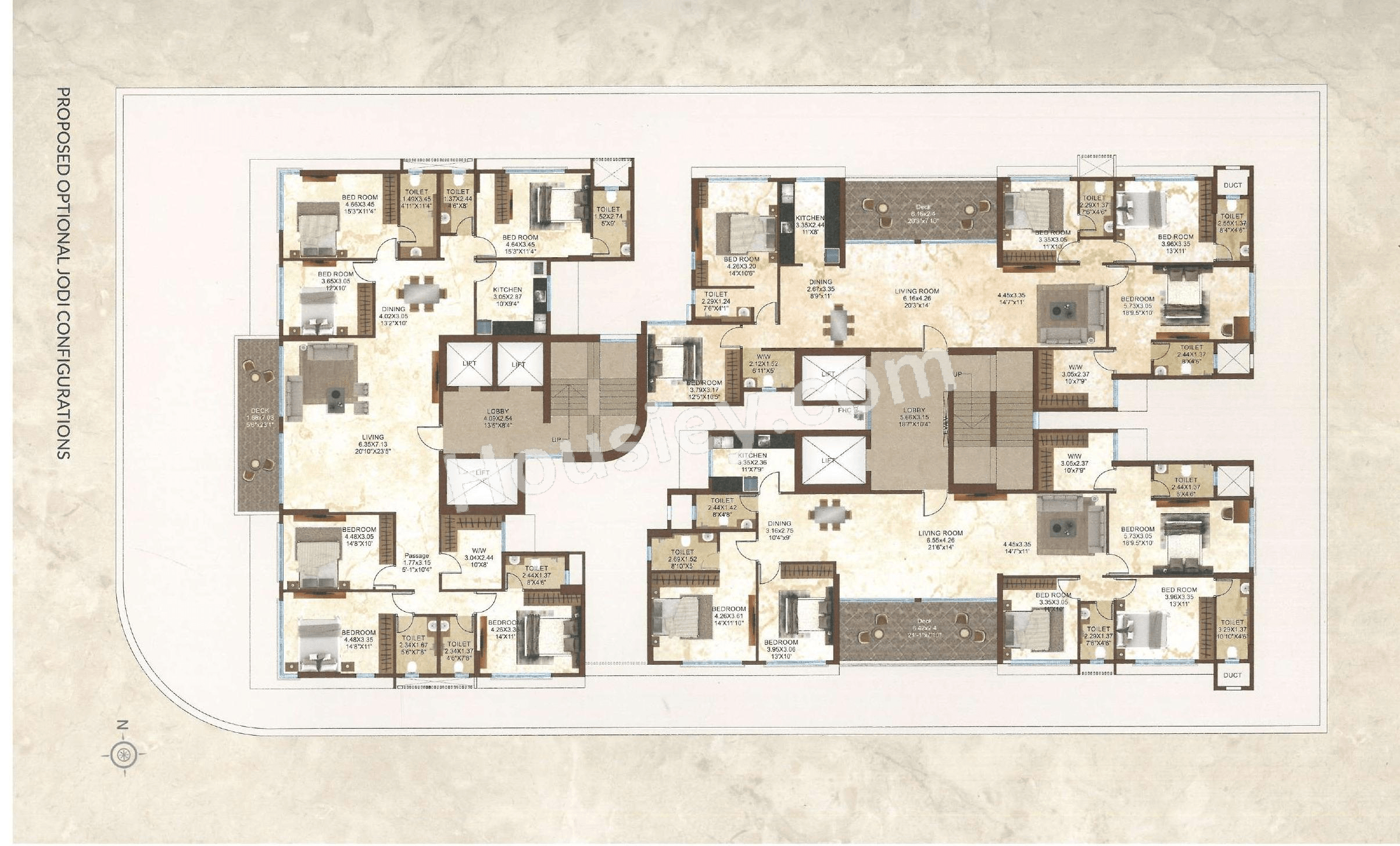 AVA Maimoona Residency Master Plan