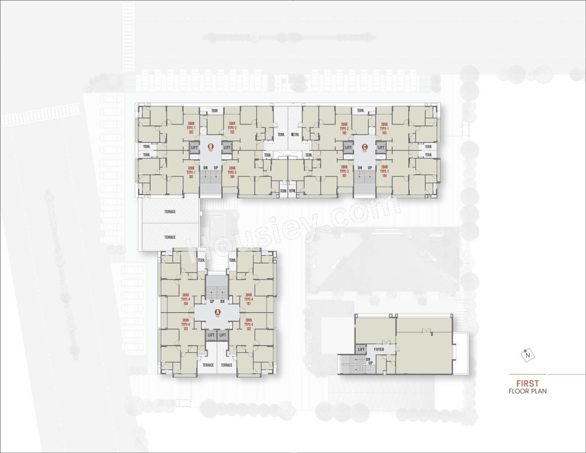 Avirat Silver Brook 2 Floor Plan