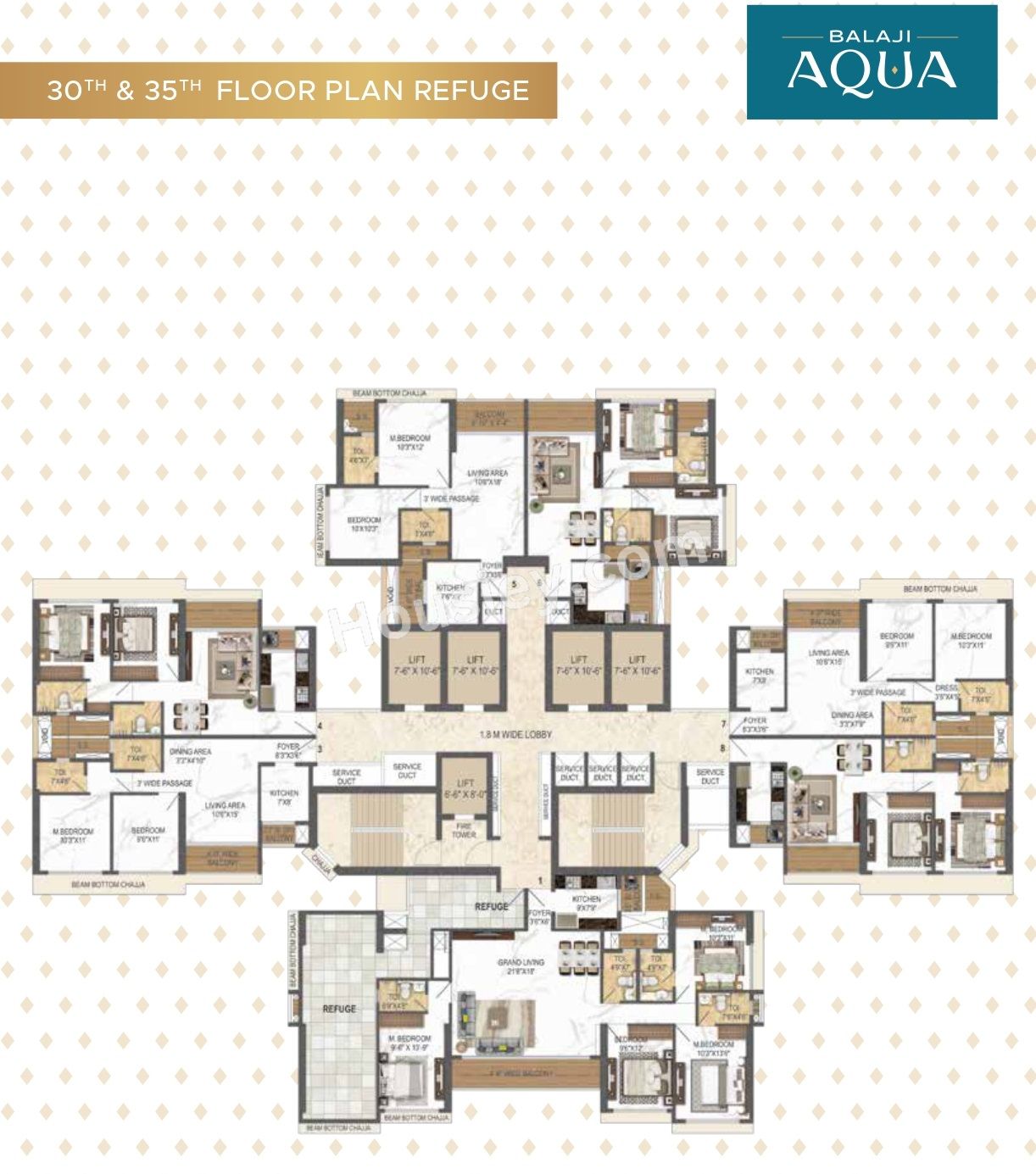 Balaji Aqua Floor plan 5