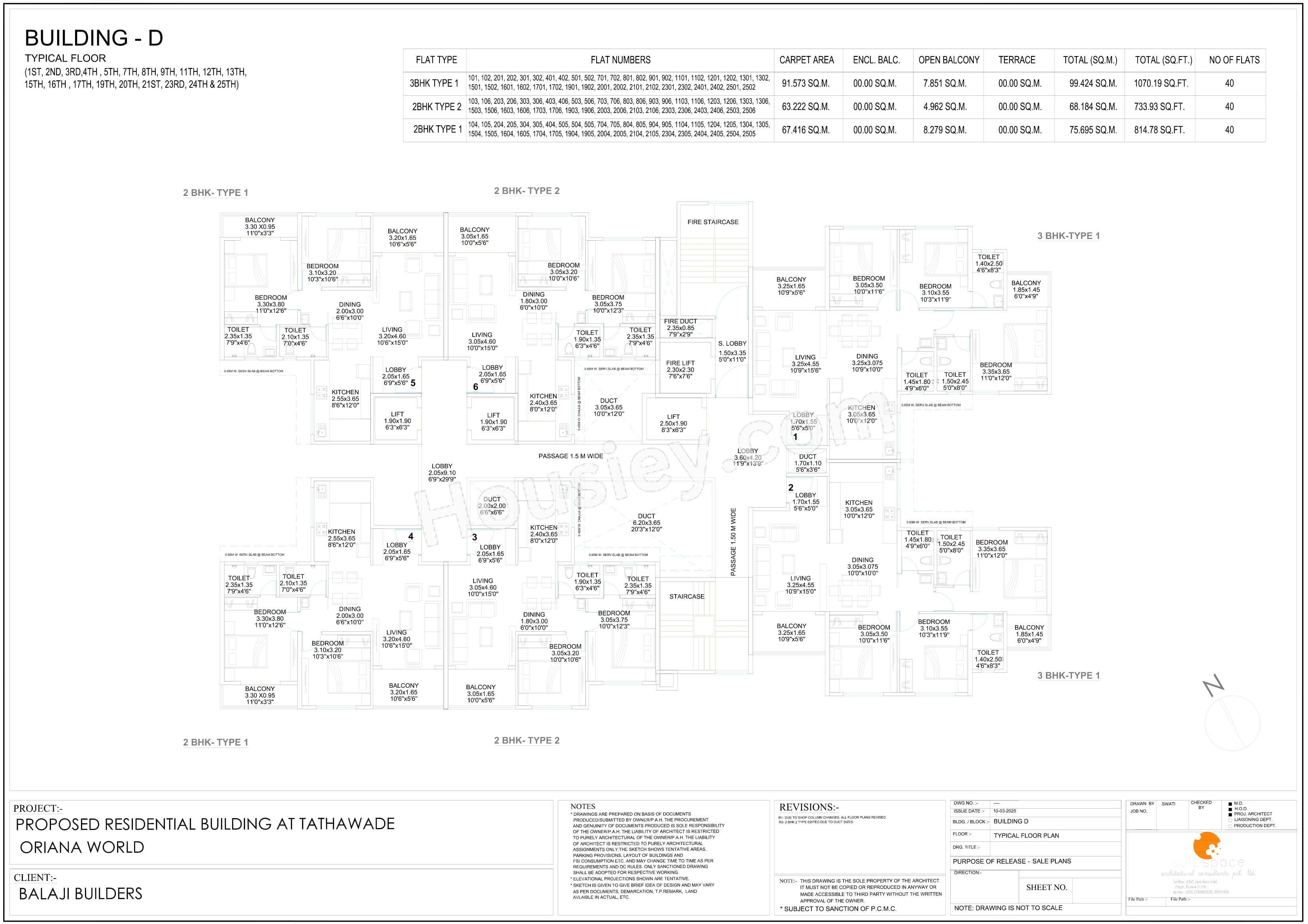 Balaji Oriana Nest Floor plan 3