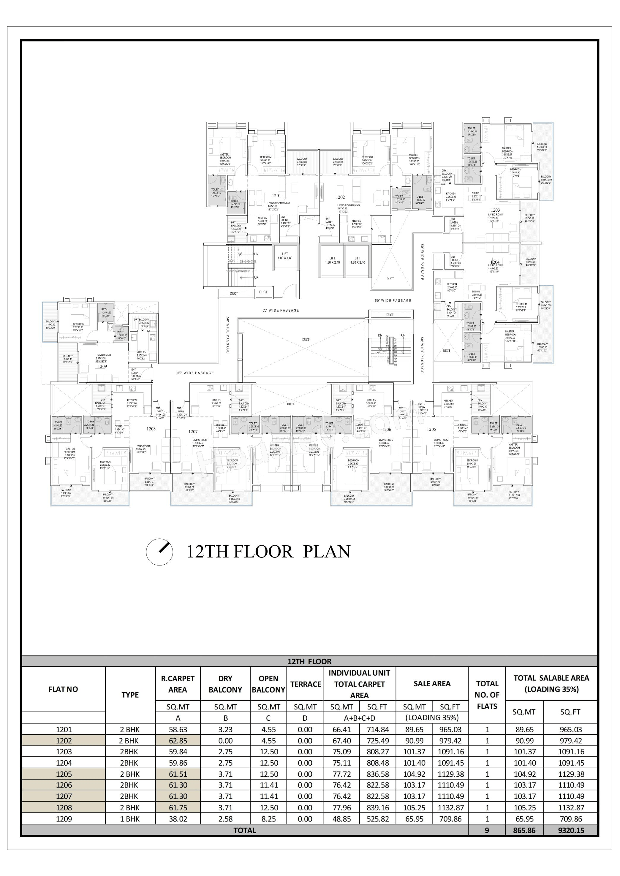 Balaji Raanwa Floor plan 3