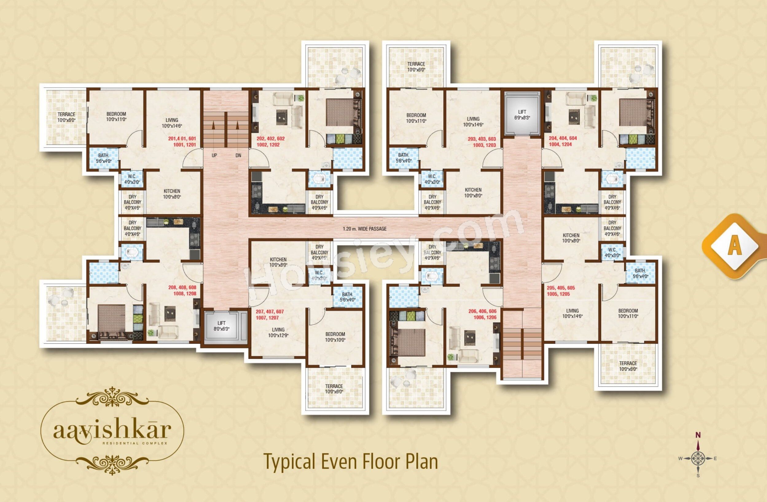 Bhandari Aavishkar Floor plan 3