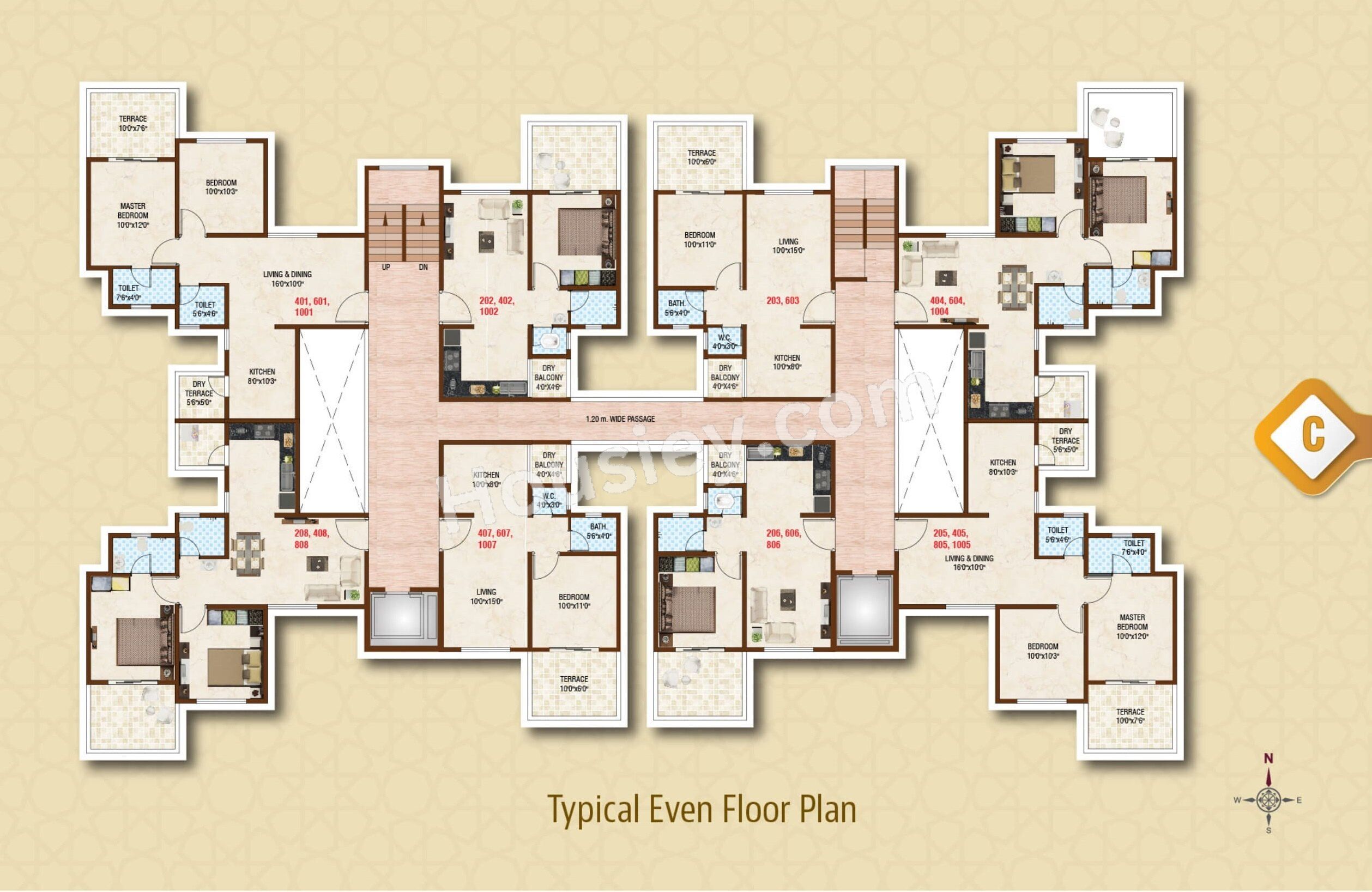 Bhandari Aavishkar Floor plan 5