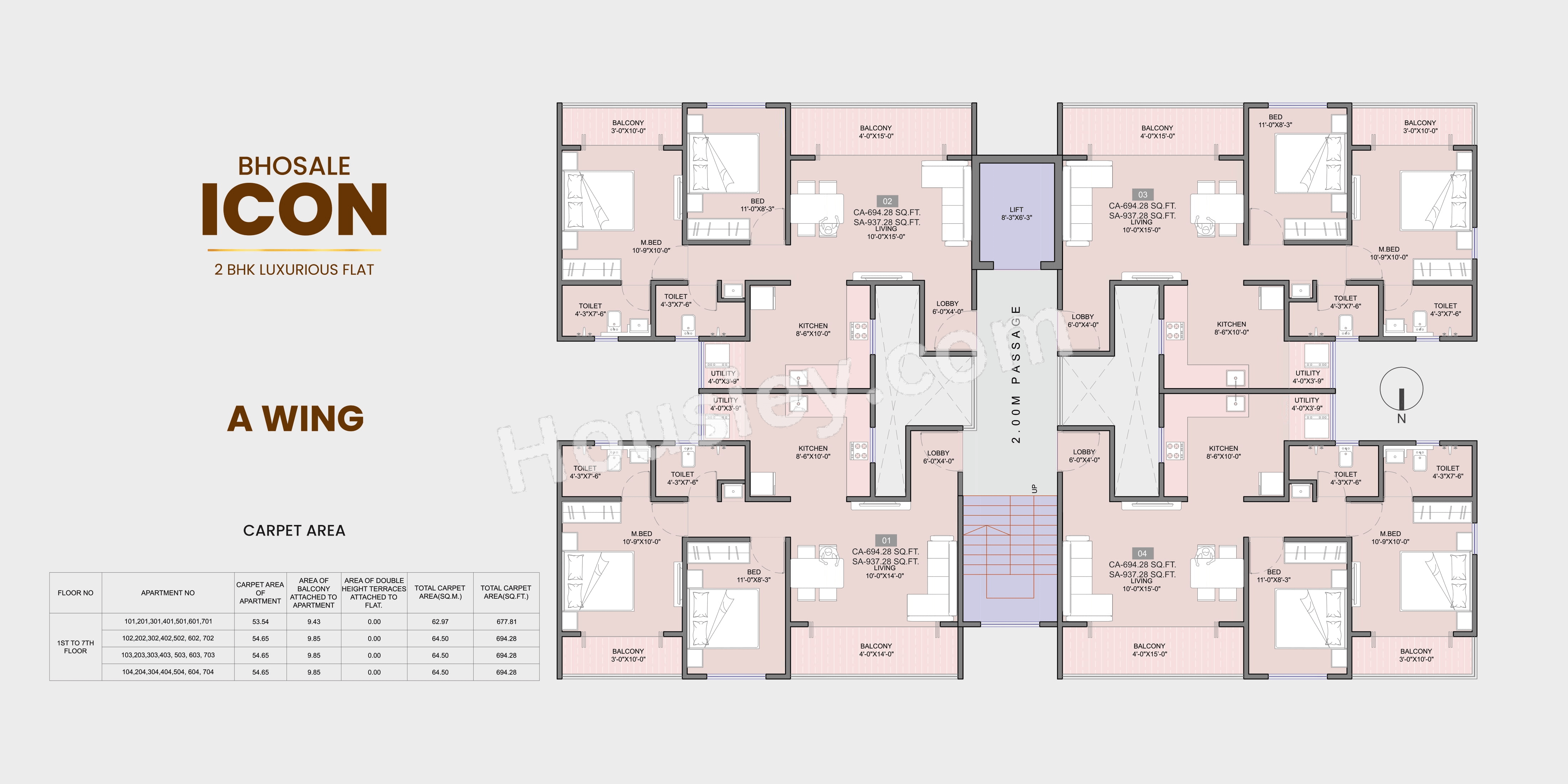 Bhosale Icon Floor plan 1