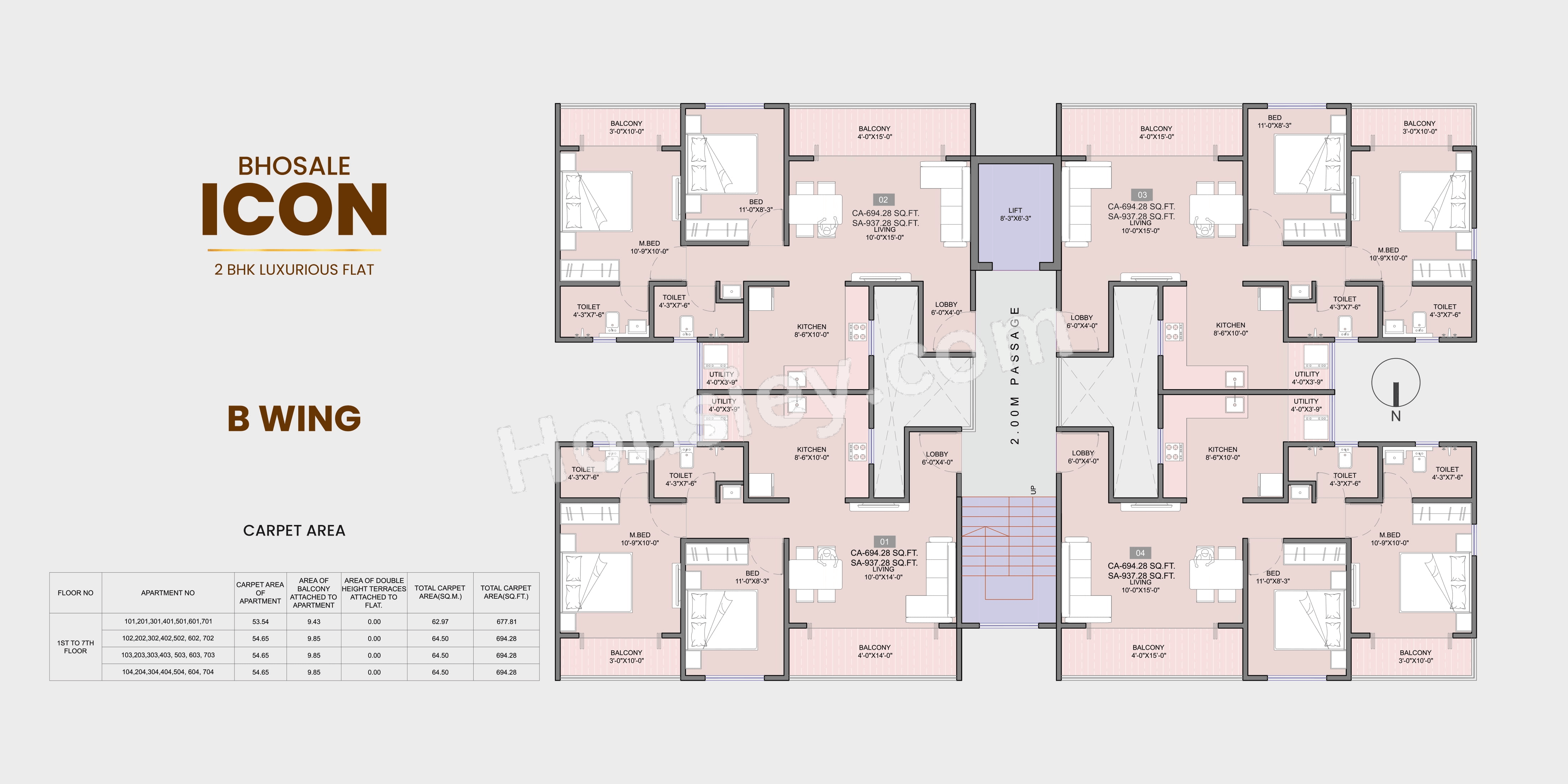 Bhosale Icon Floor plan 2