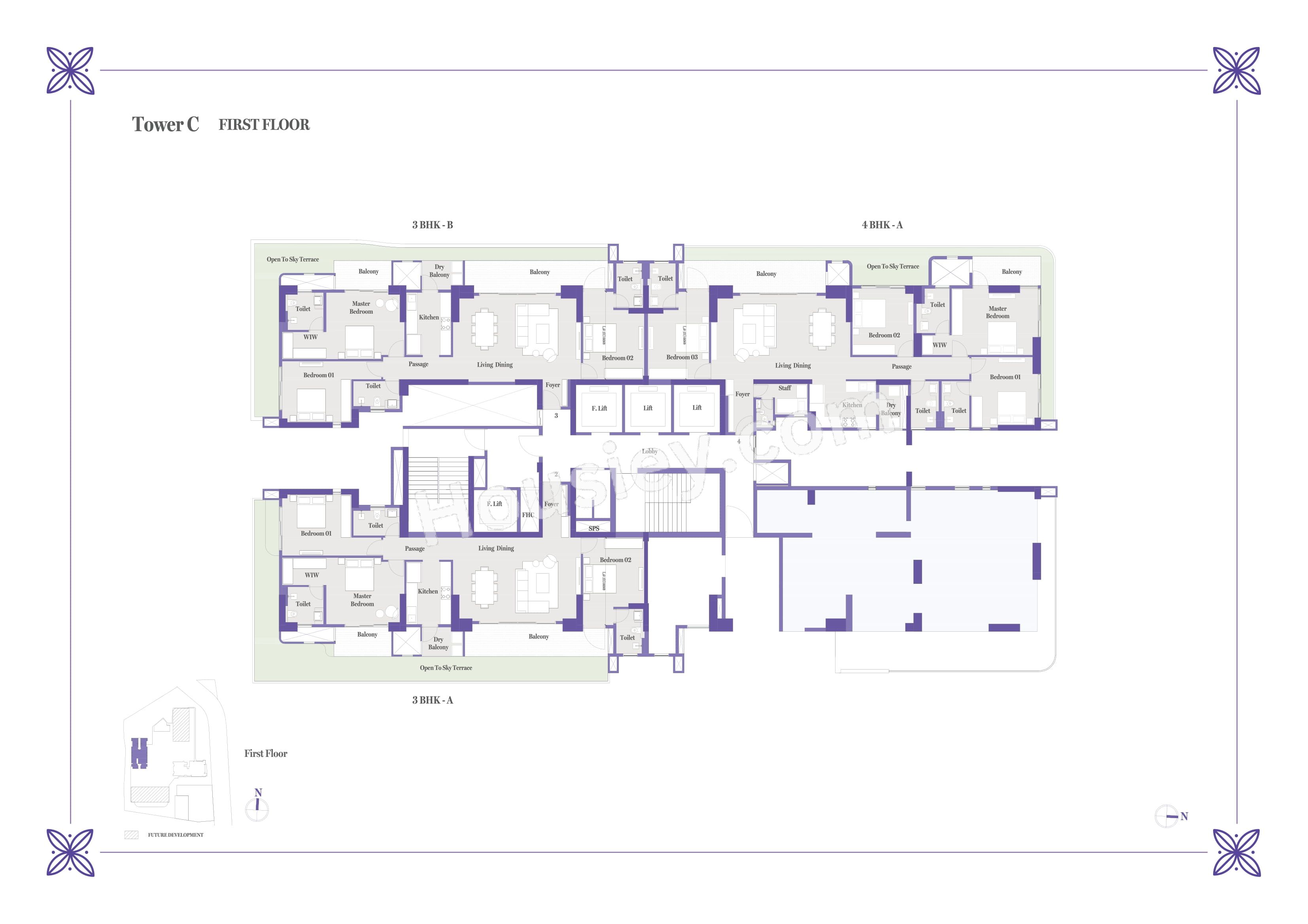 Birla Punya Floor plan 4