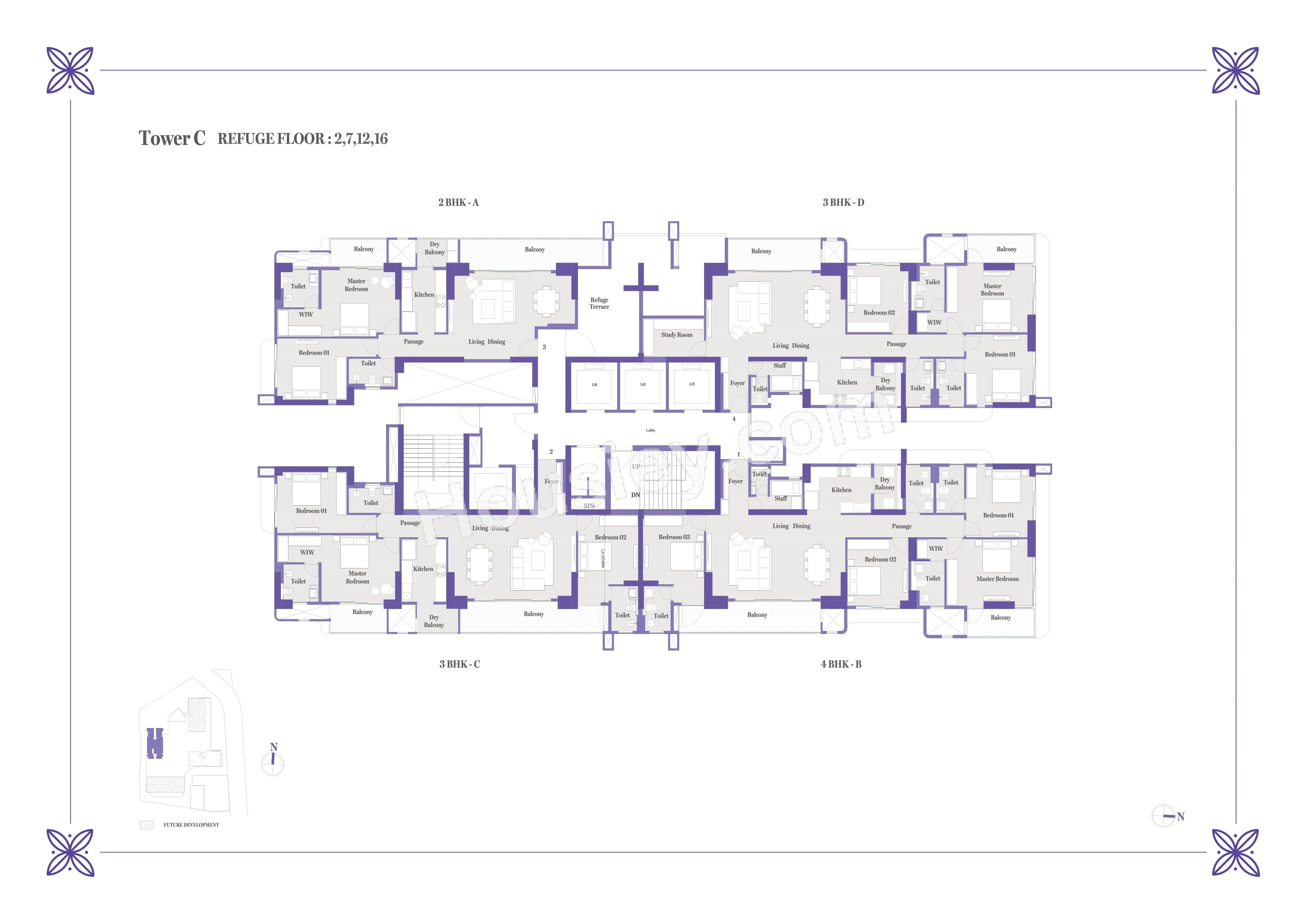 Birla Punya Floor plan 5