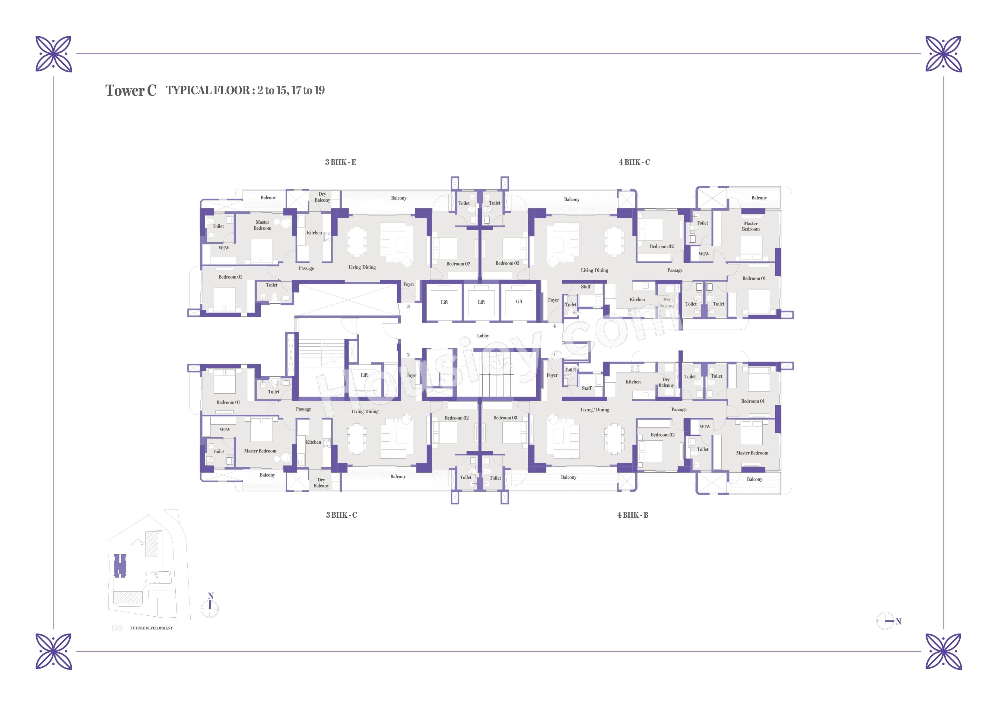 Birla Punya Floor plan 6