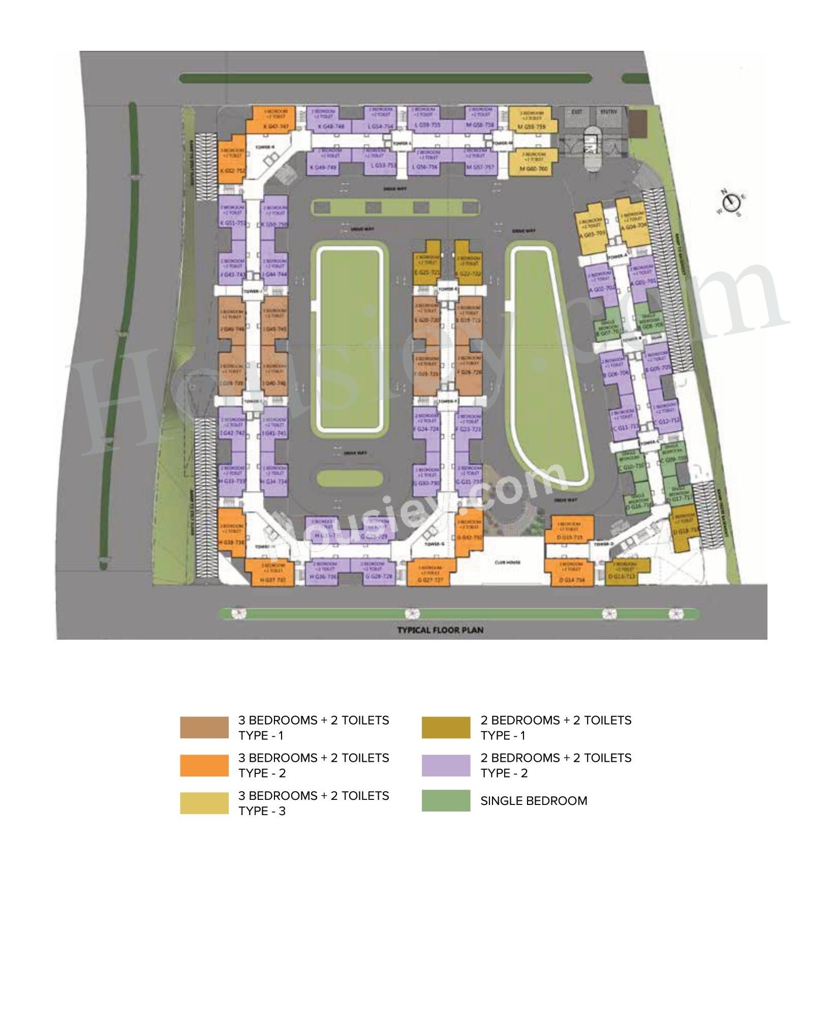 Brigade Orchards Floor plan 4