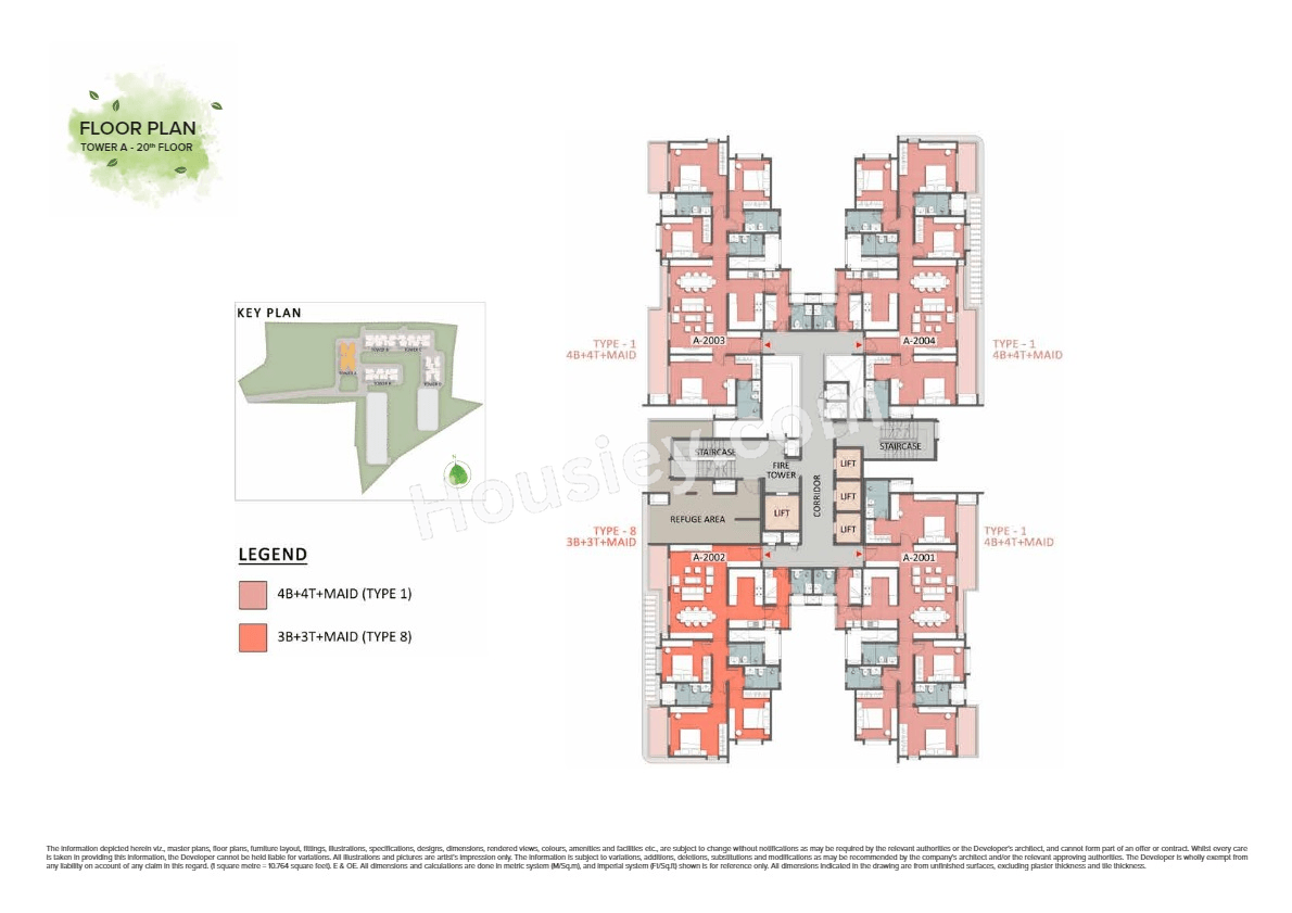 Brigade Sanctuary Floor plan 1