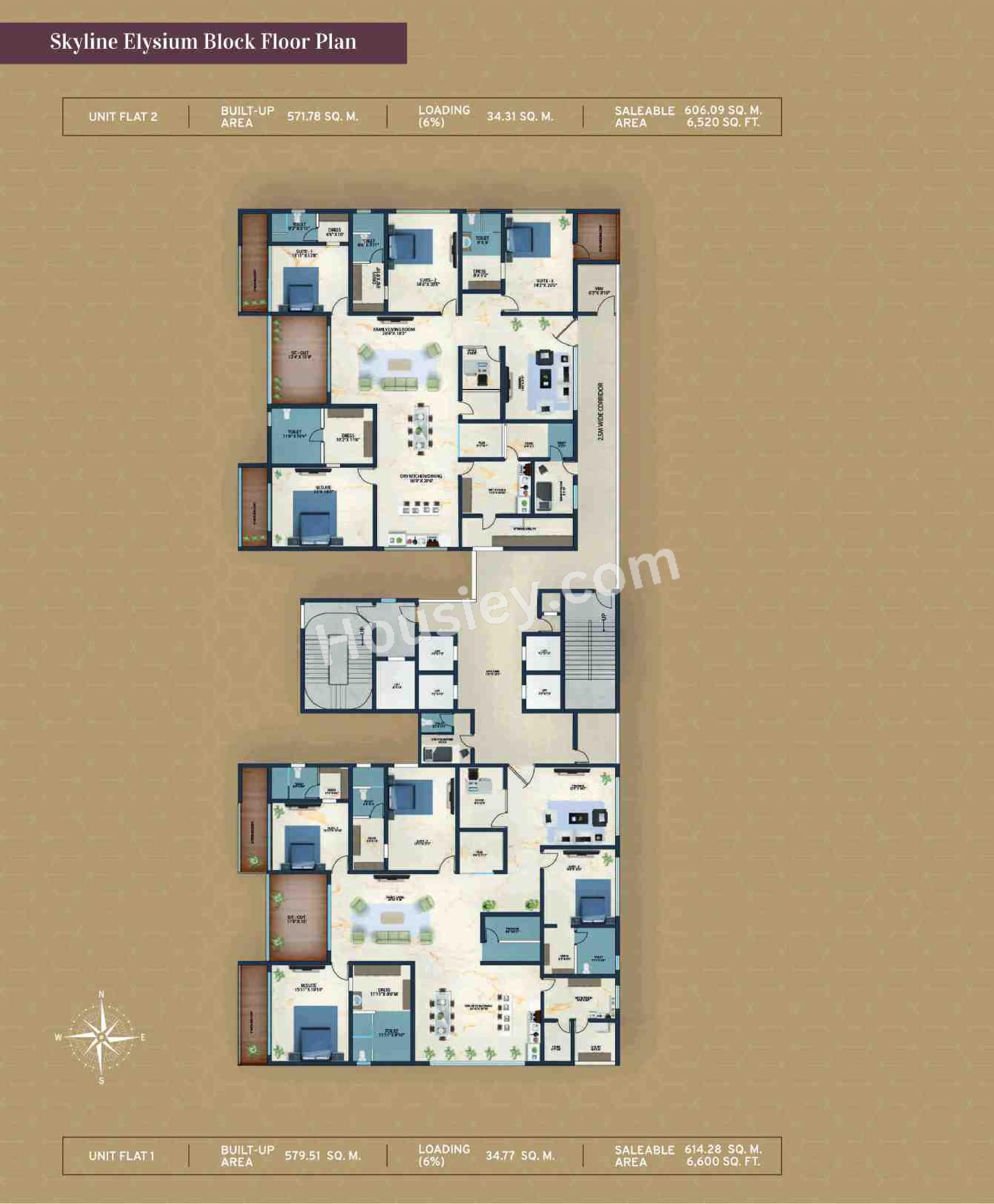 Candeur Skyline Floor plan 4