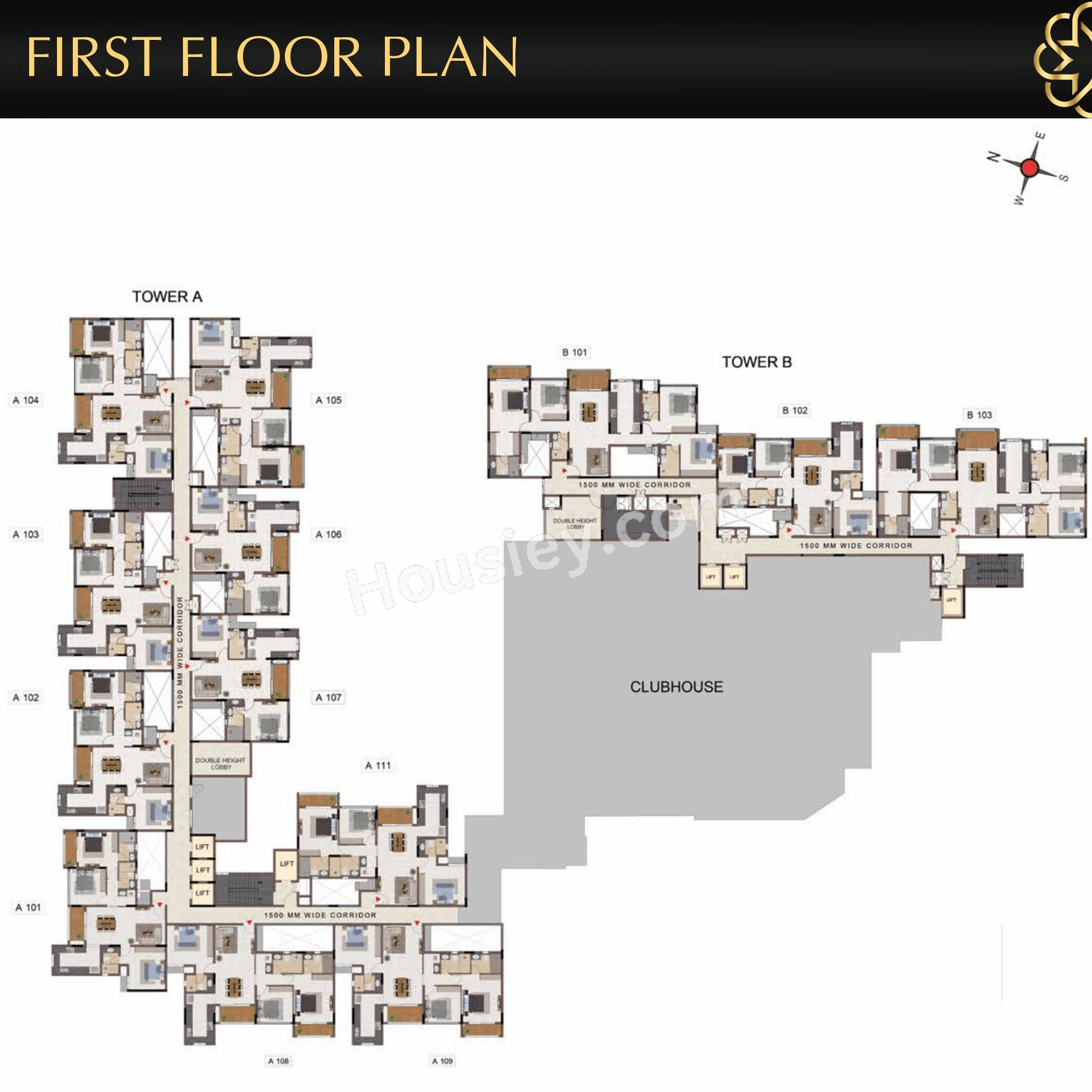 Casagrand Flamingo Floor plan 1