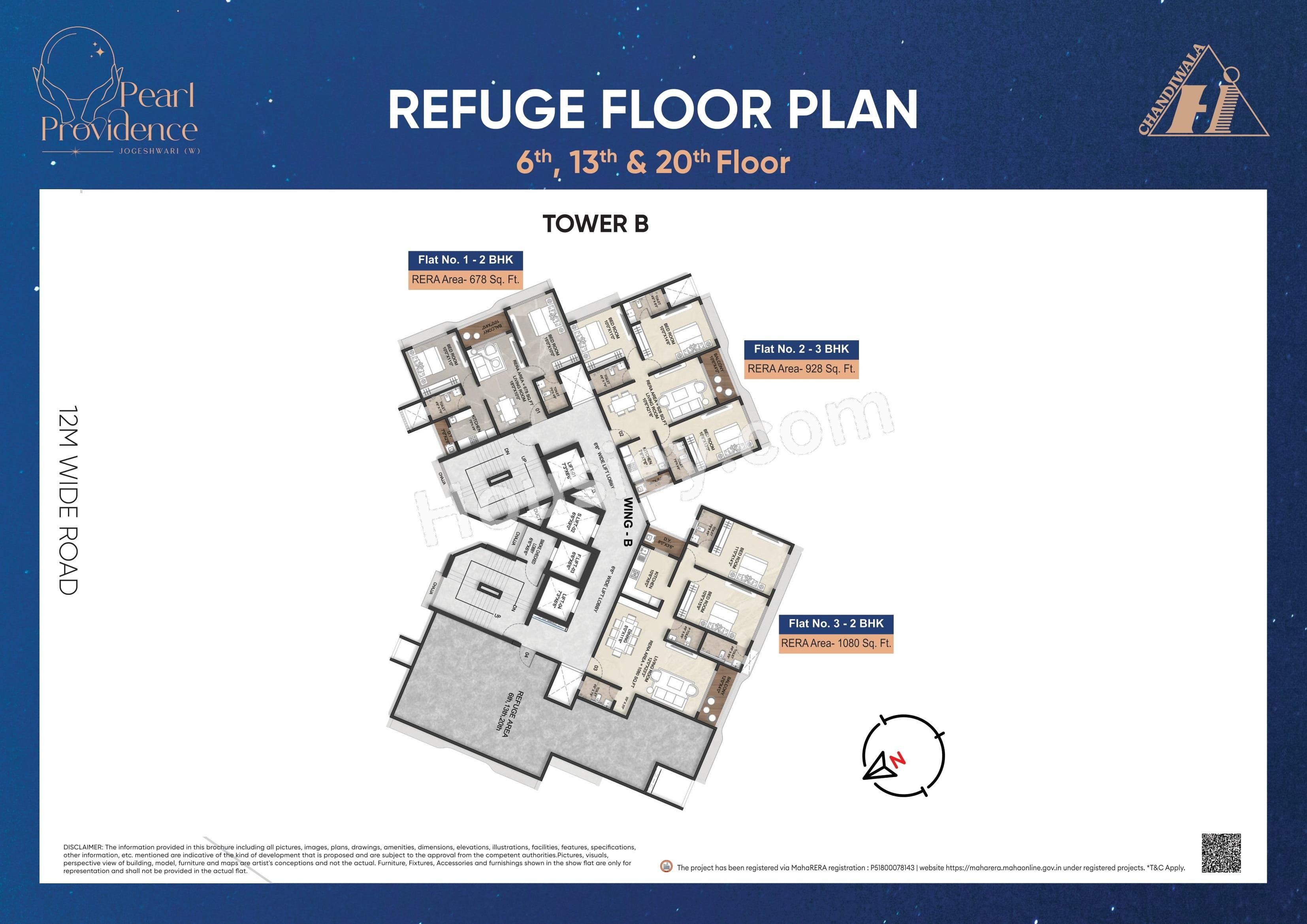 Chandivala Pearl Providence Floor plan 1