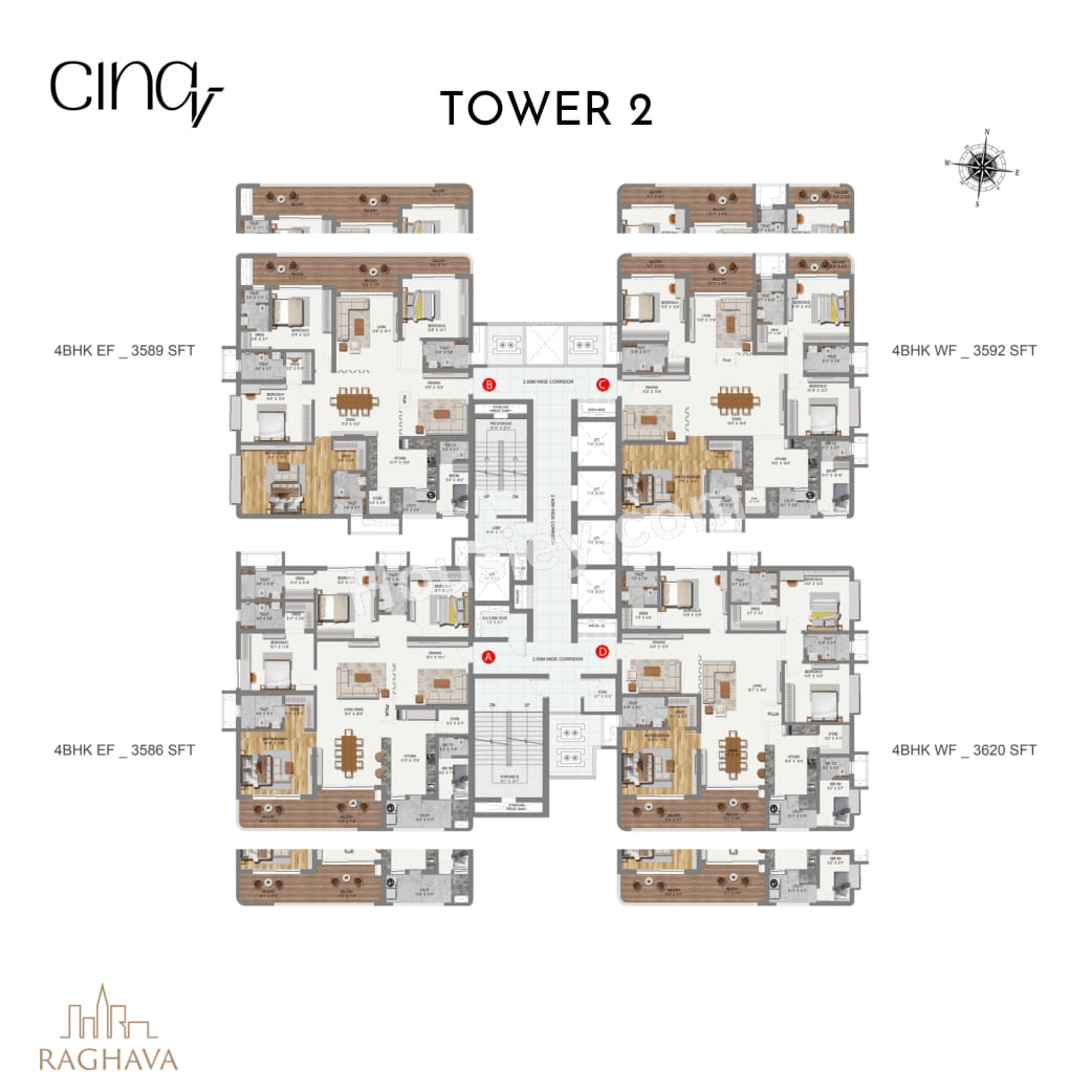 CINQ by Raghava Floor plan 1
