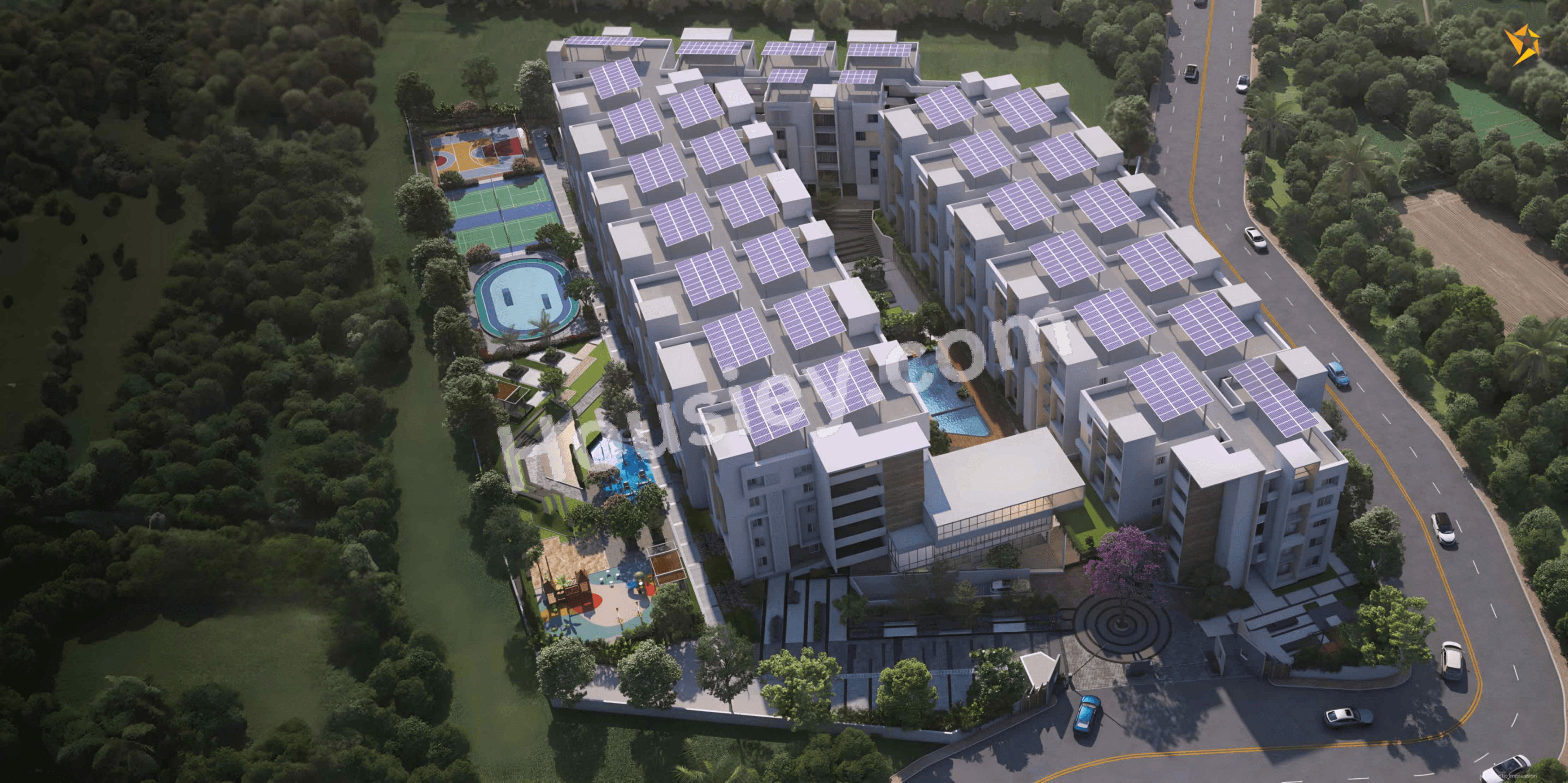 Courtyard Of Life