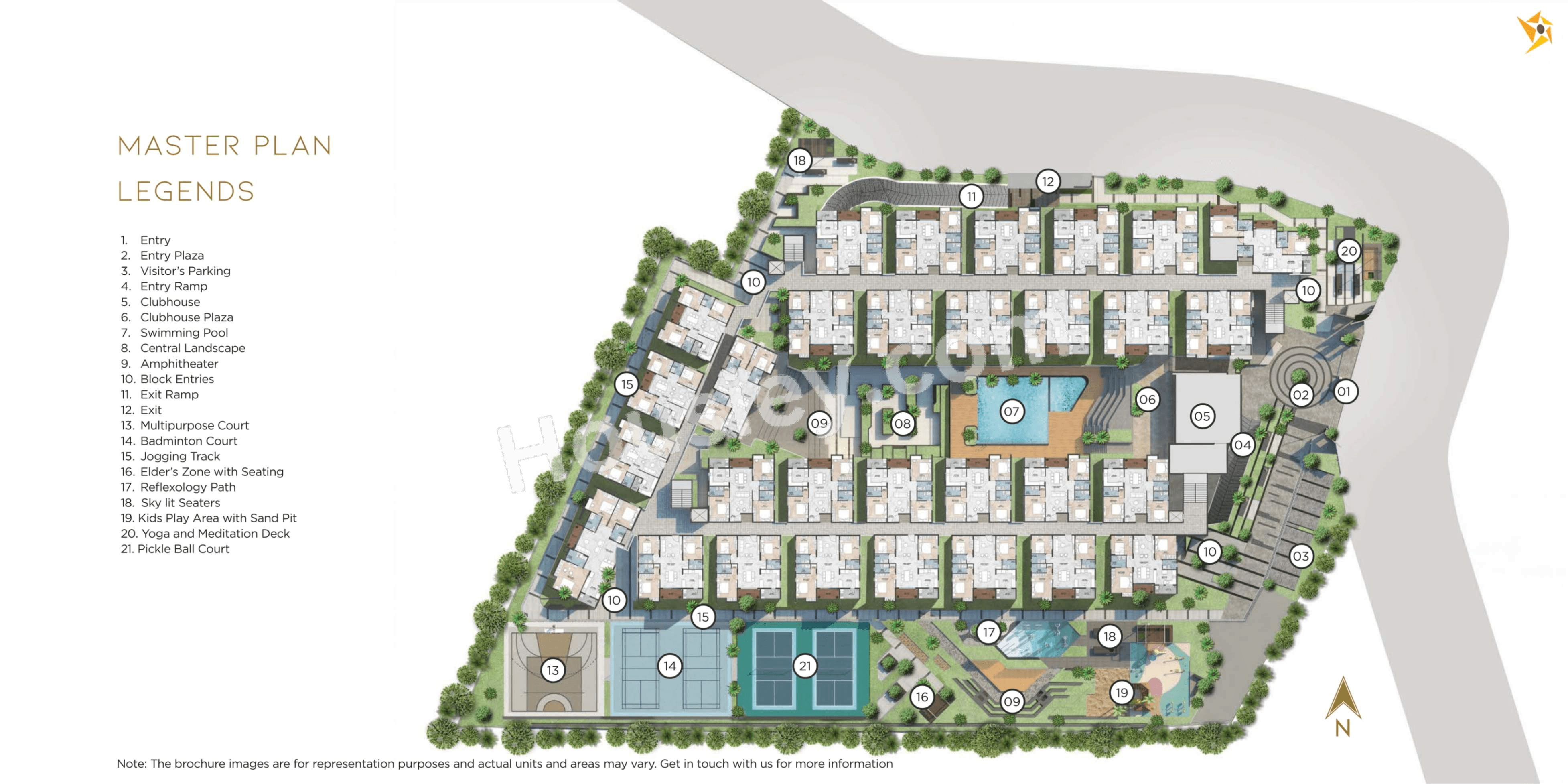 Courtyard Of Life Floor Plan