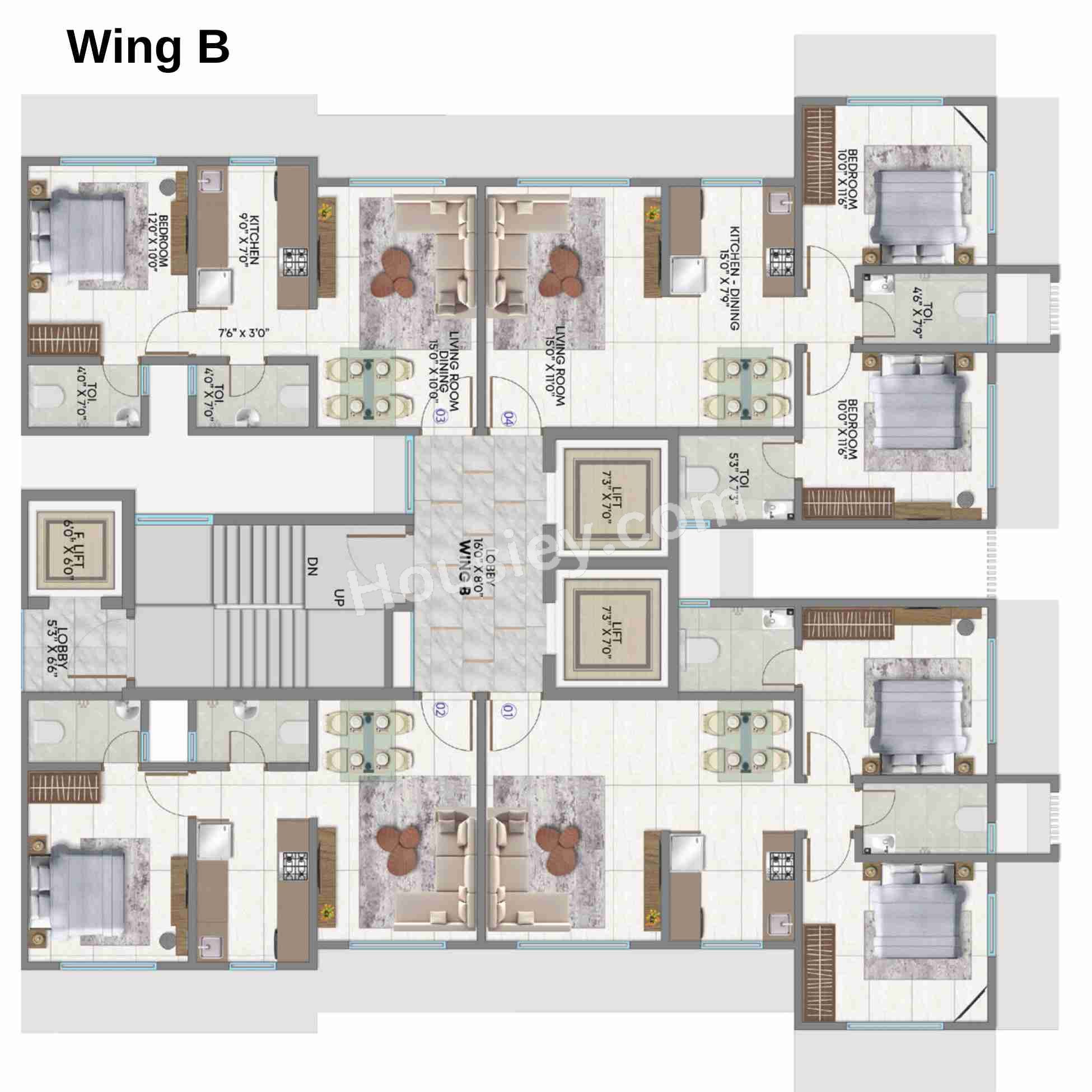 Crescent Silverwoods Floor plan 1