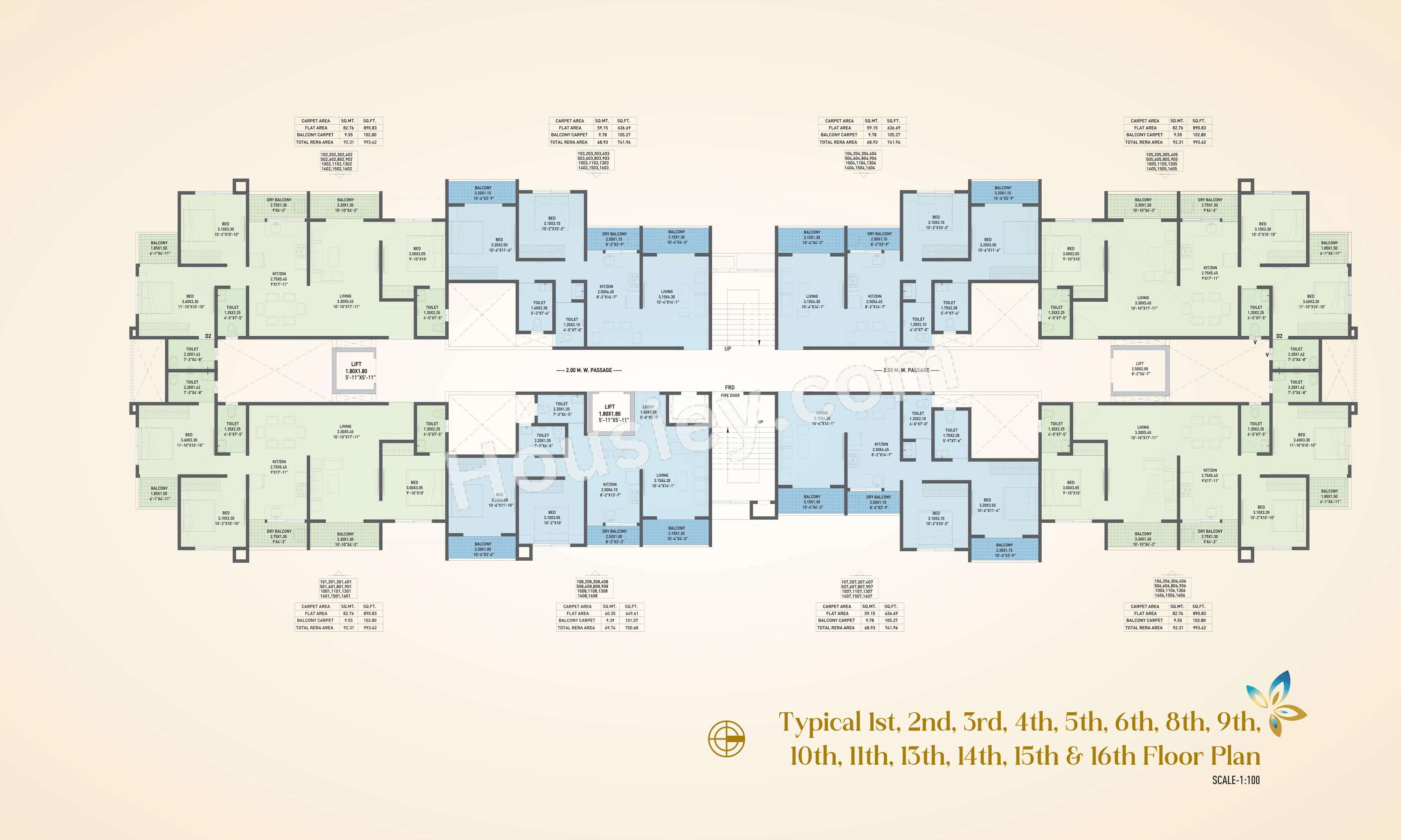 Croissance Ra Urbania Floor plan 4