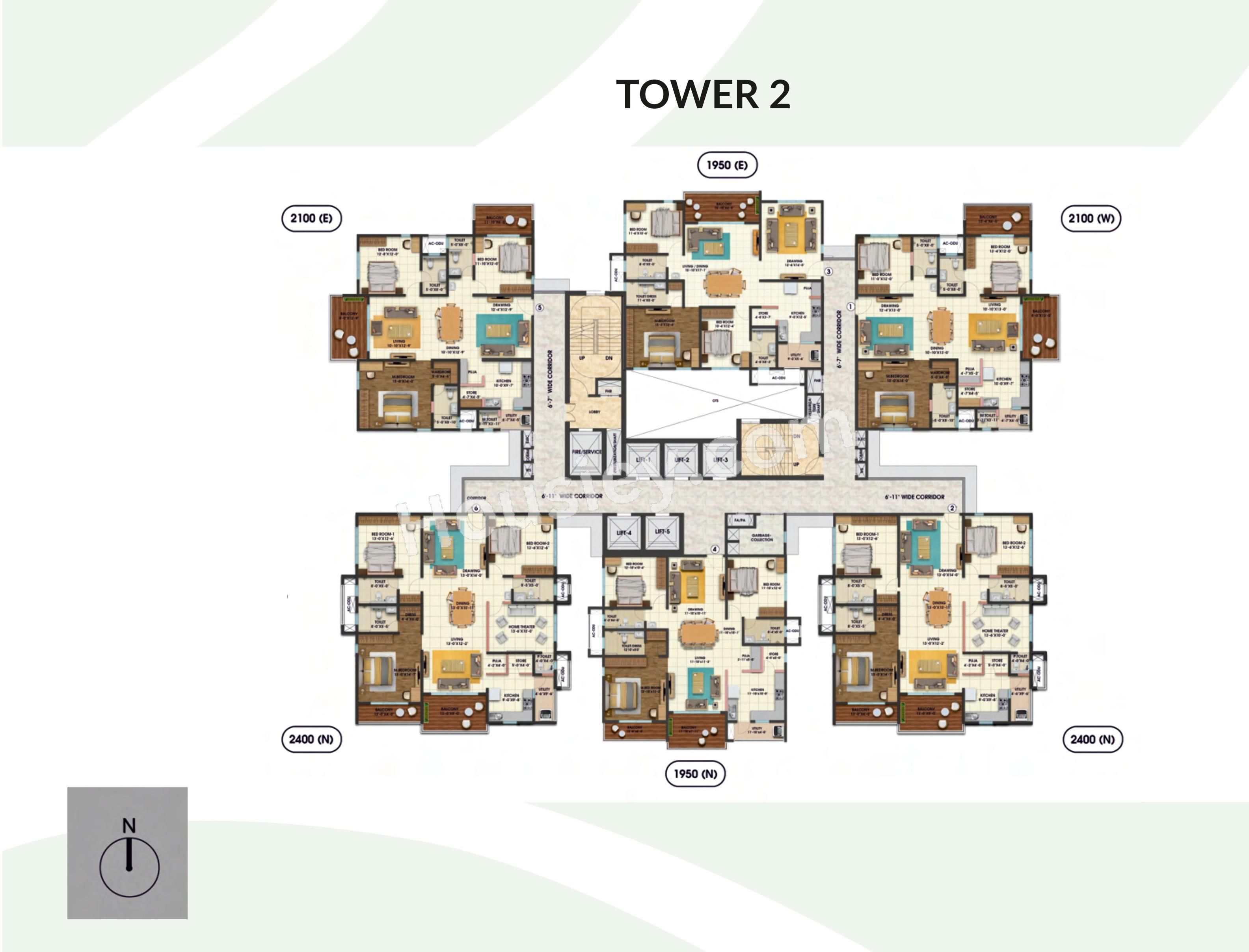 Cybercity Westbrook Floor plan 2