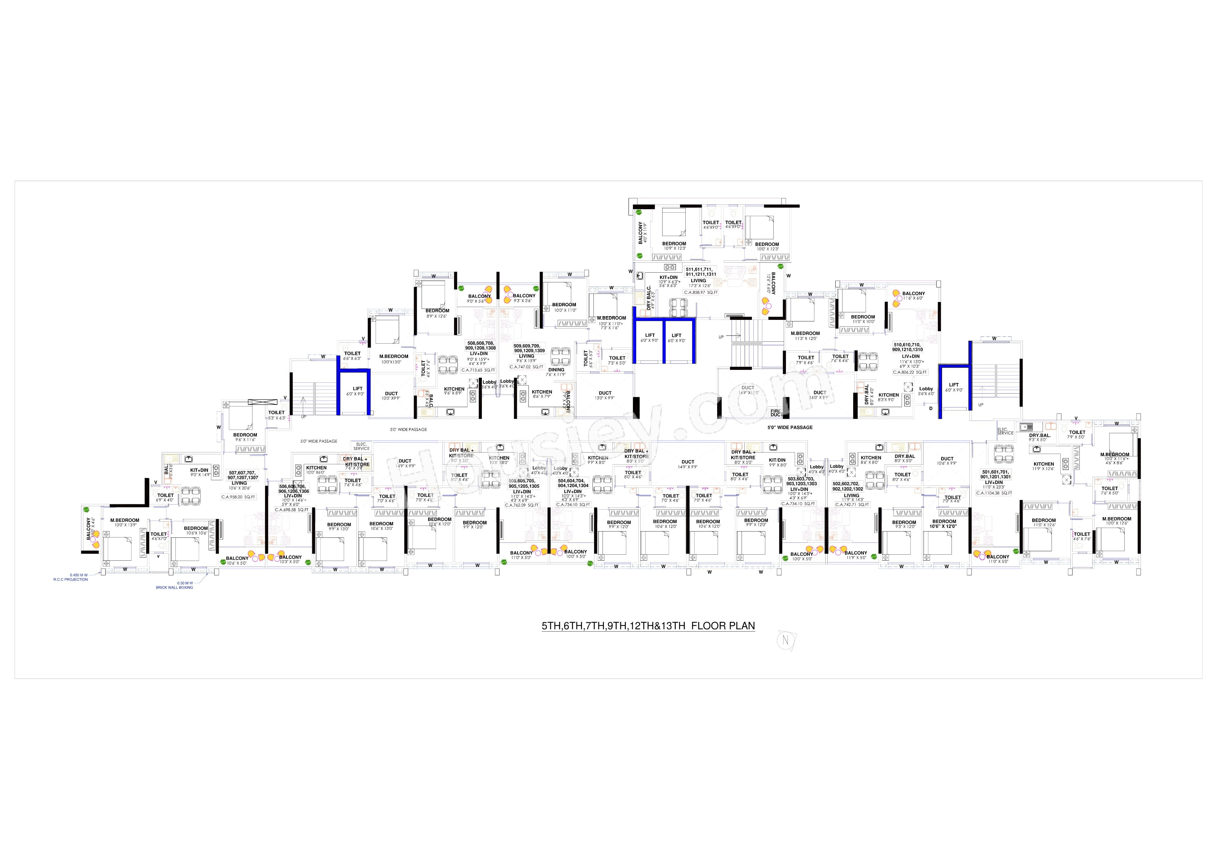 Dalecon Elite Platinum Floor plan 3
