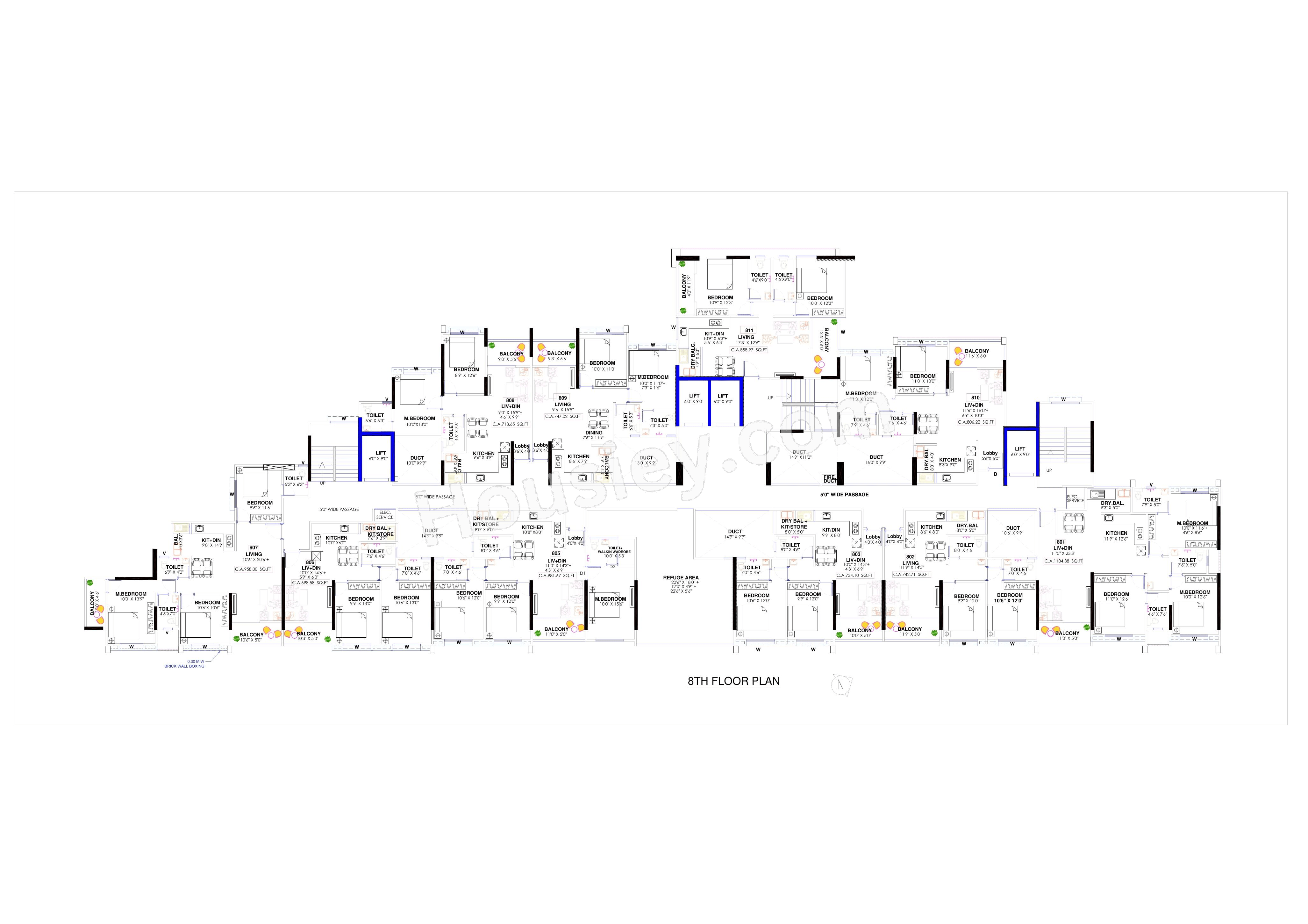 Dalecon Elite Platinum Floor plan 4