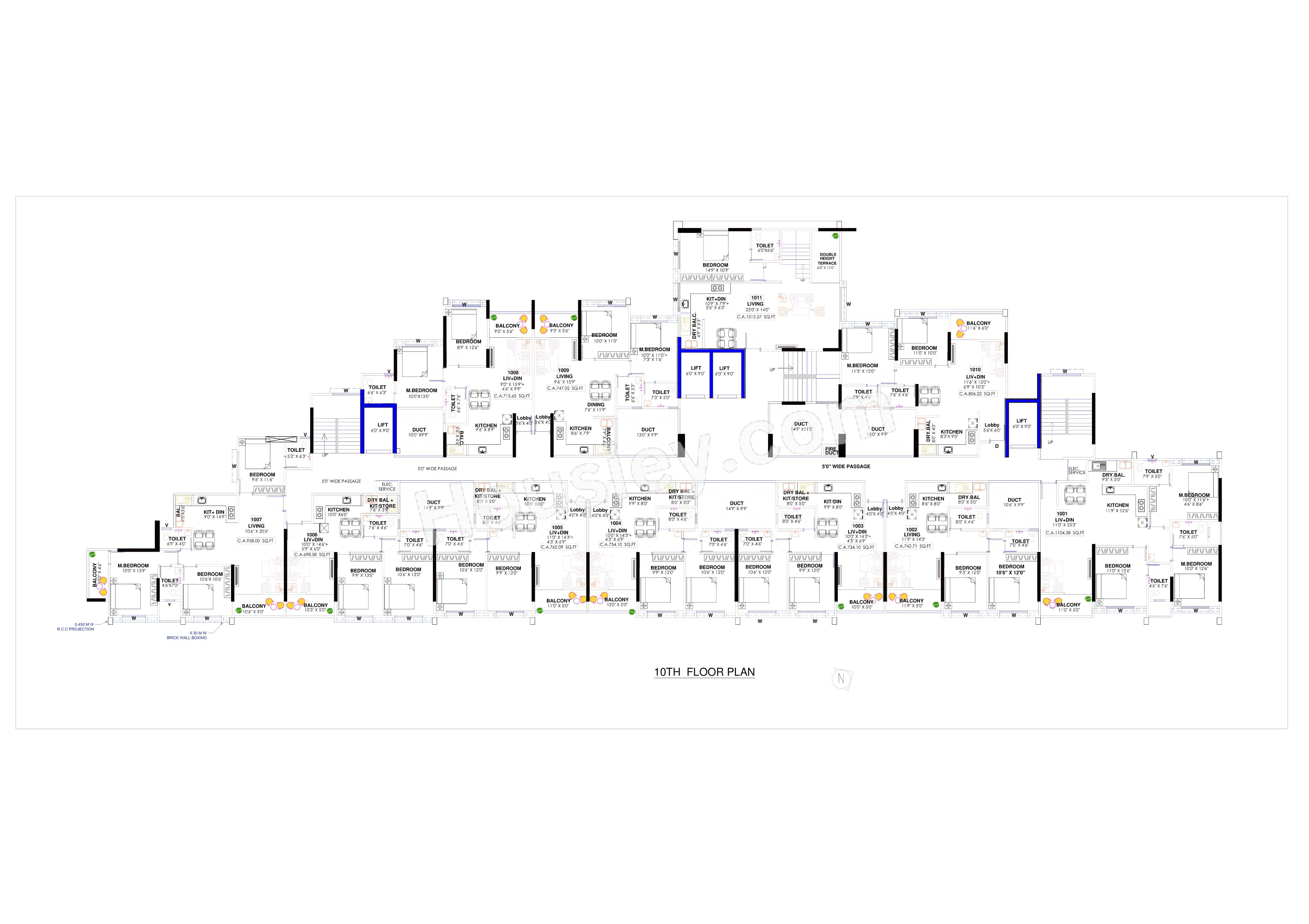 Dalecon Elite Platinum Floor plan 5