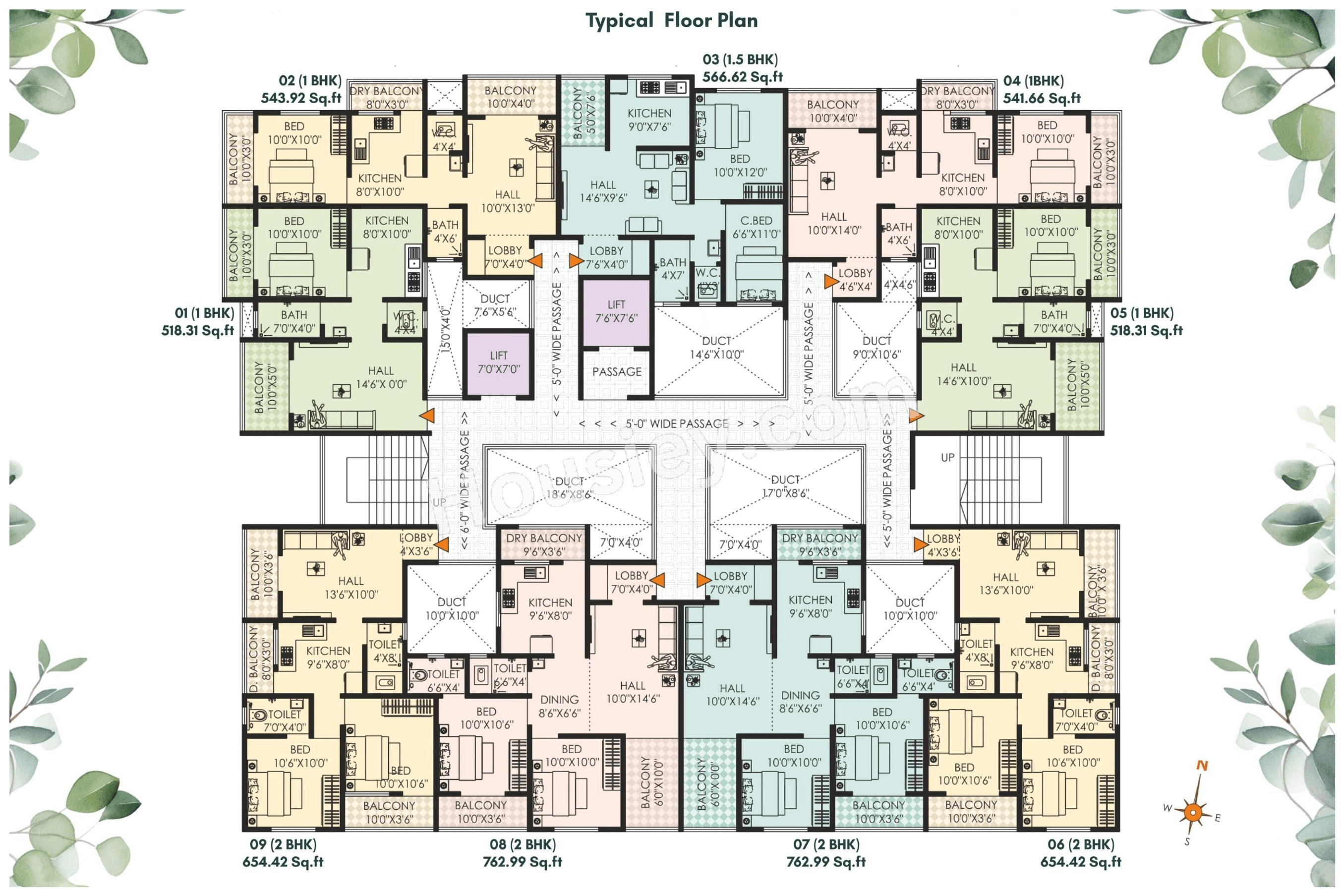 Darsheel Laxmi Greens Floor Plan