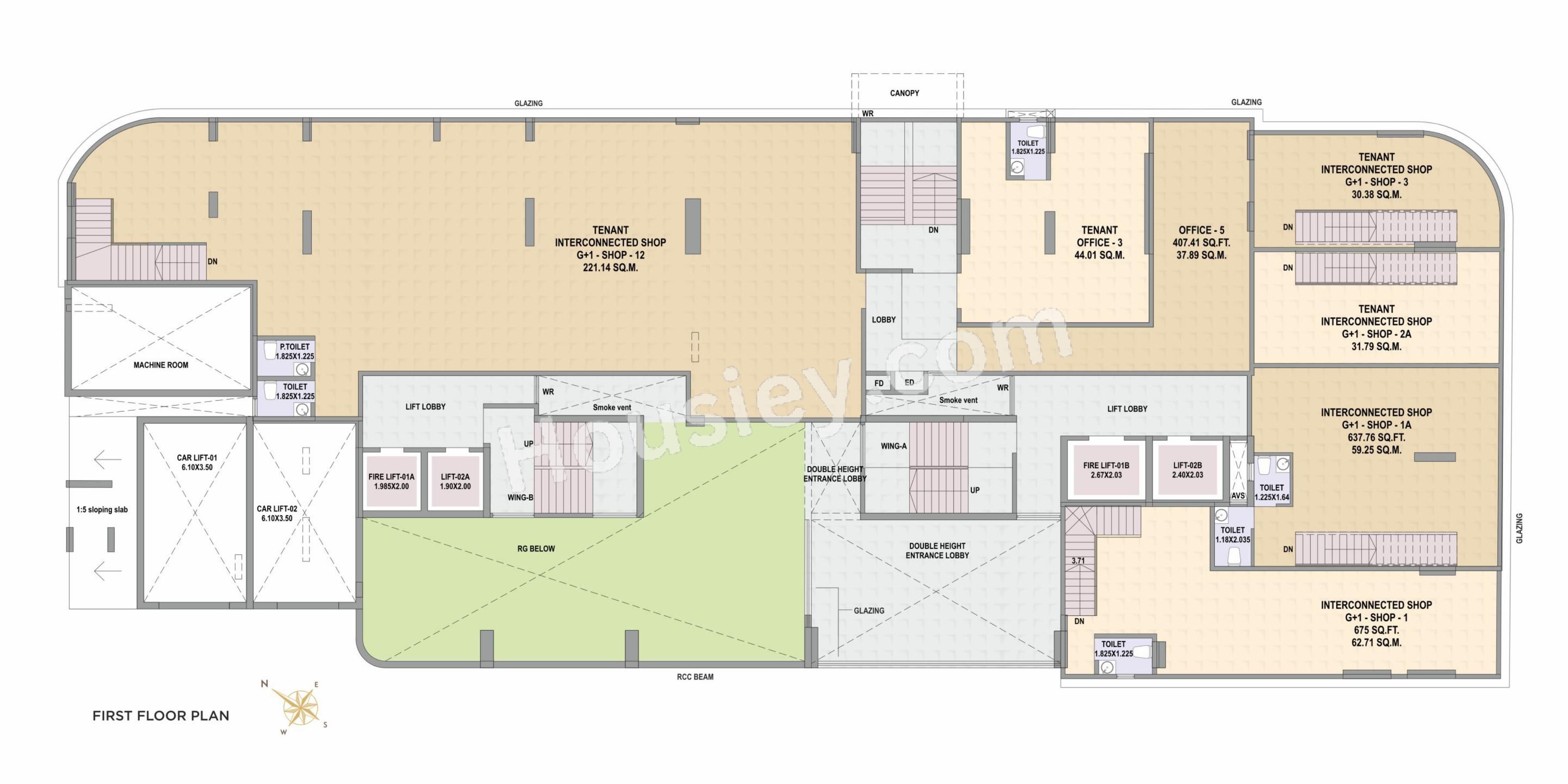 DD Om Sonal Heights Floor plan 1