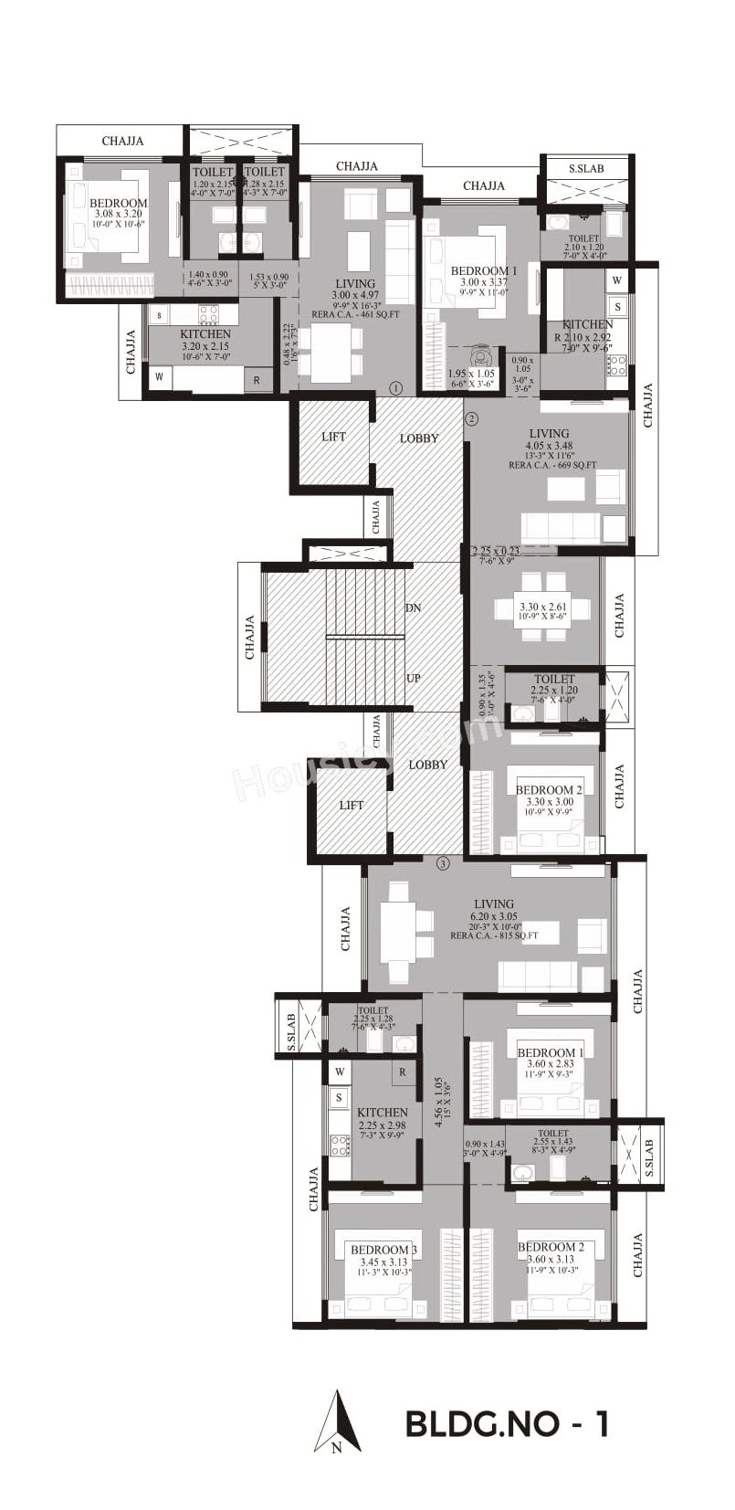 Dem Panache Floor plan 1