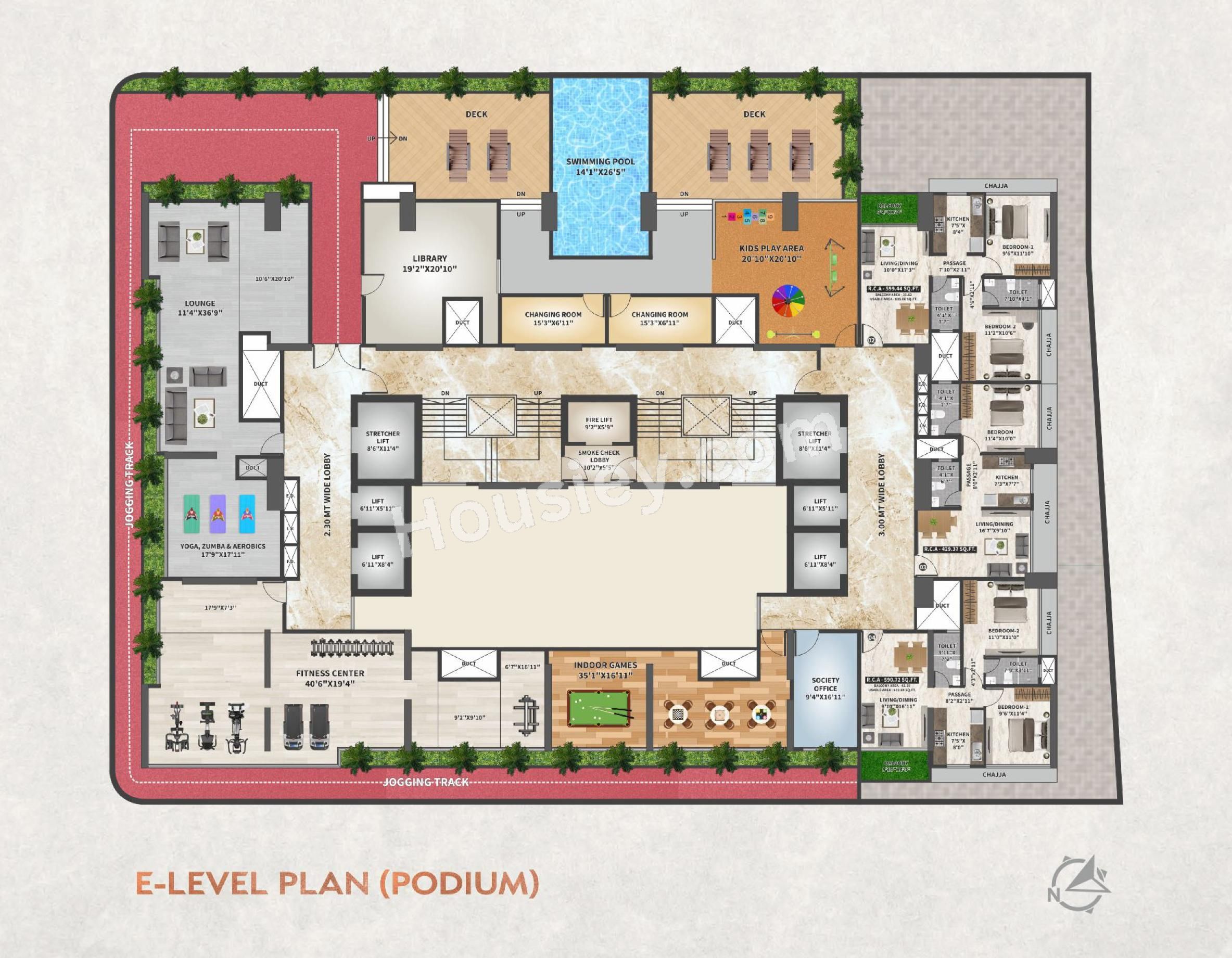 DGS Sheetal Kiara Floor plan 3