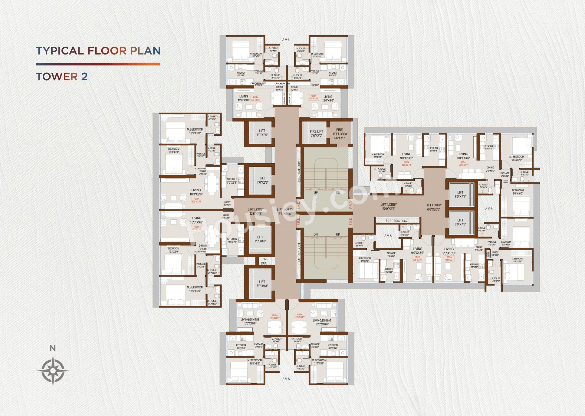 DGS Sheetal Sahyog Floor plan 3