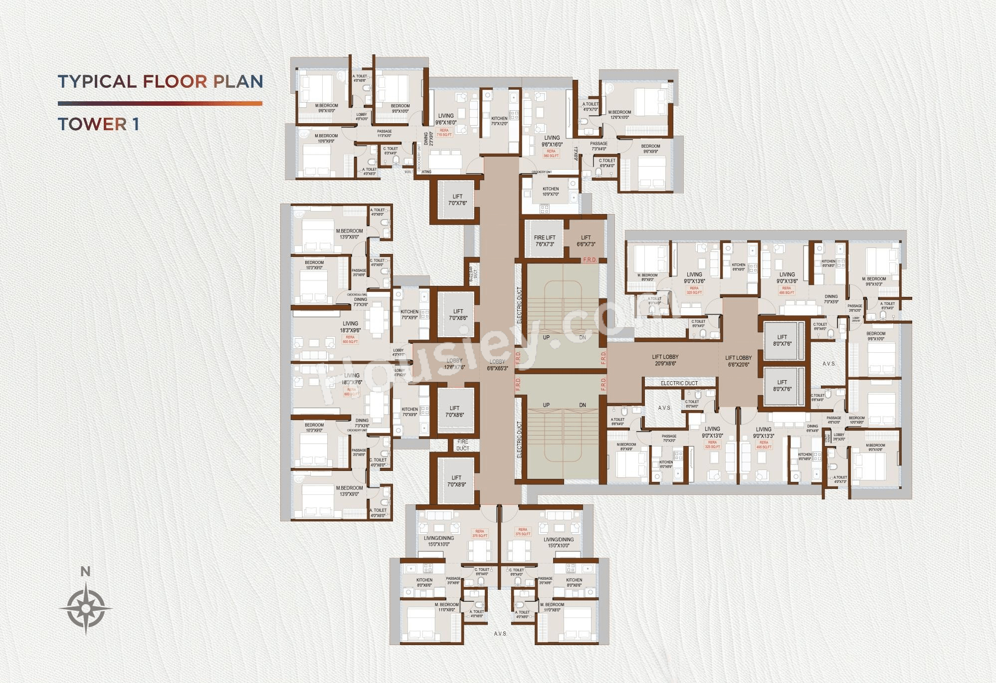 DGS Sheetal Sahyog Floor plan 4