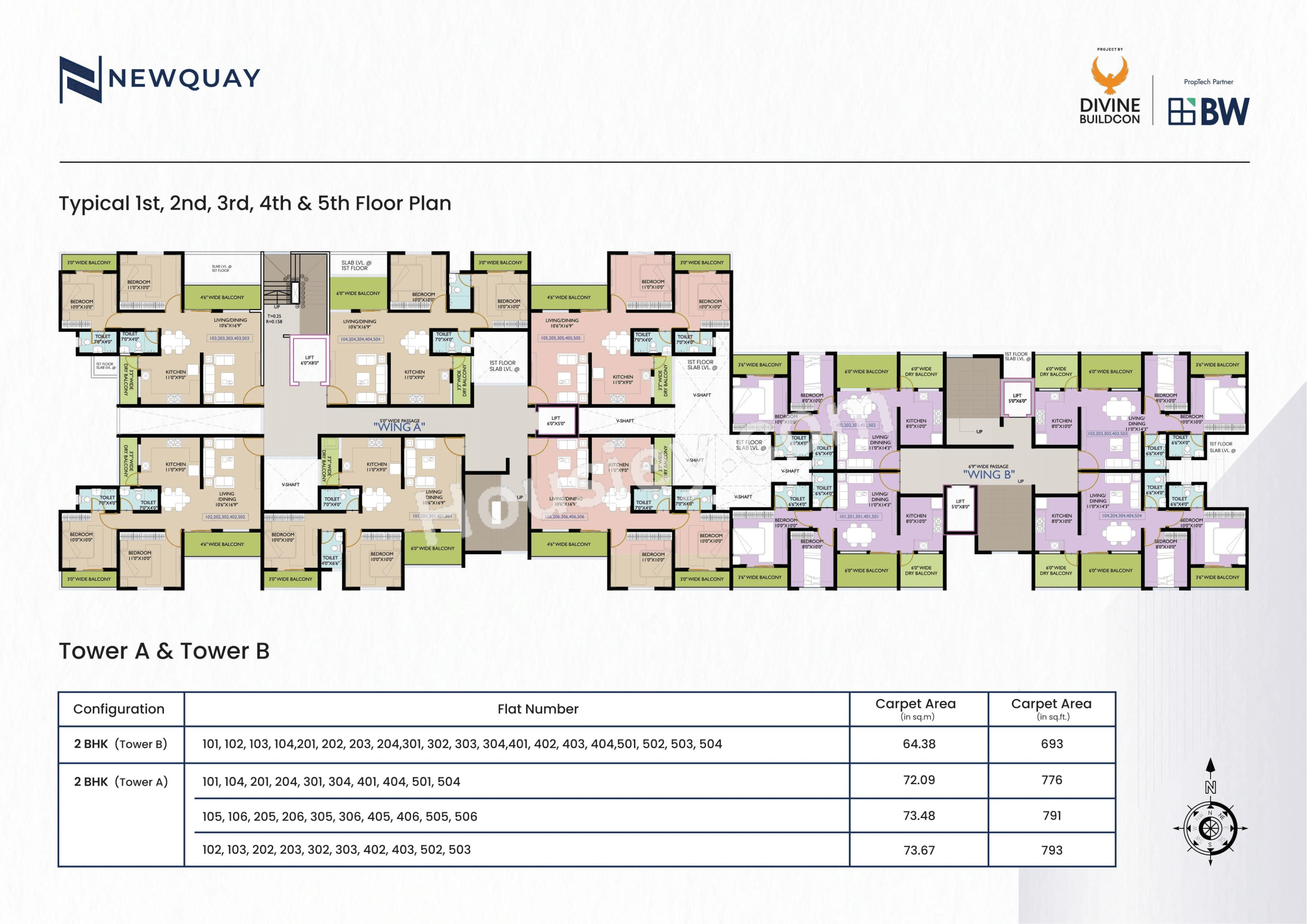 Divine Newquay Floor plan 1