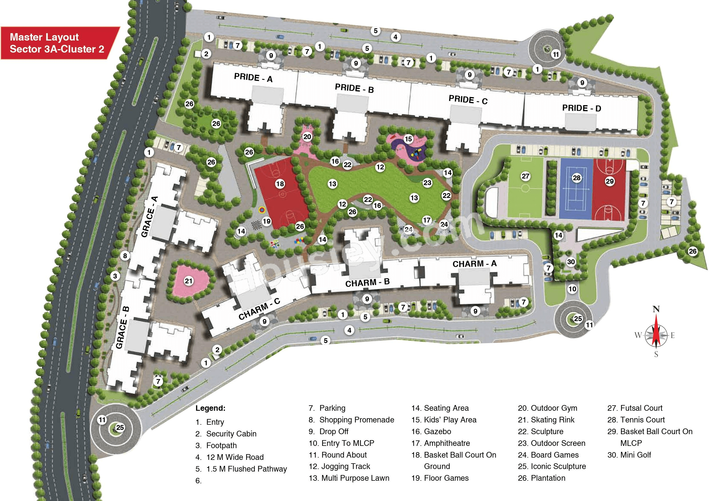 Dosti Greater Thane Phase II Floor plan 1