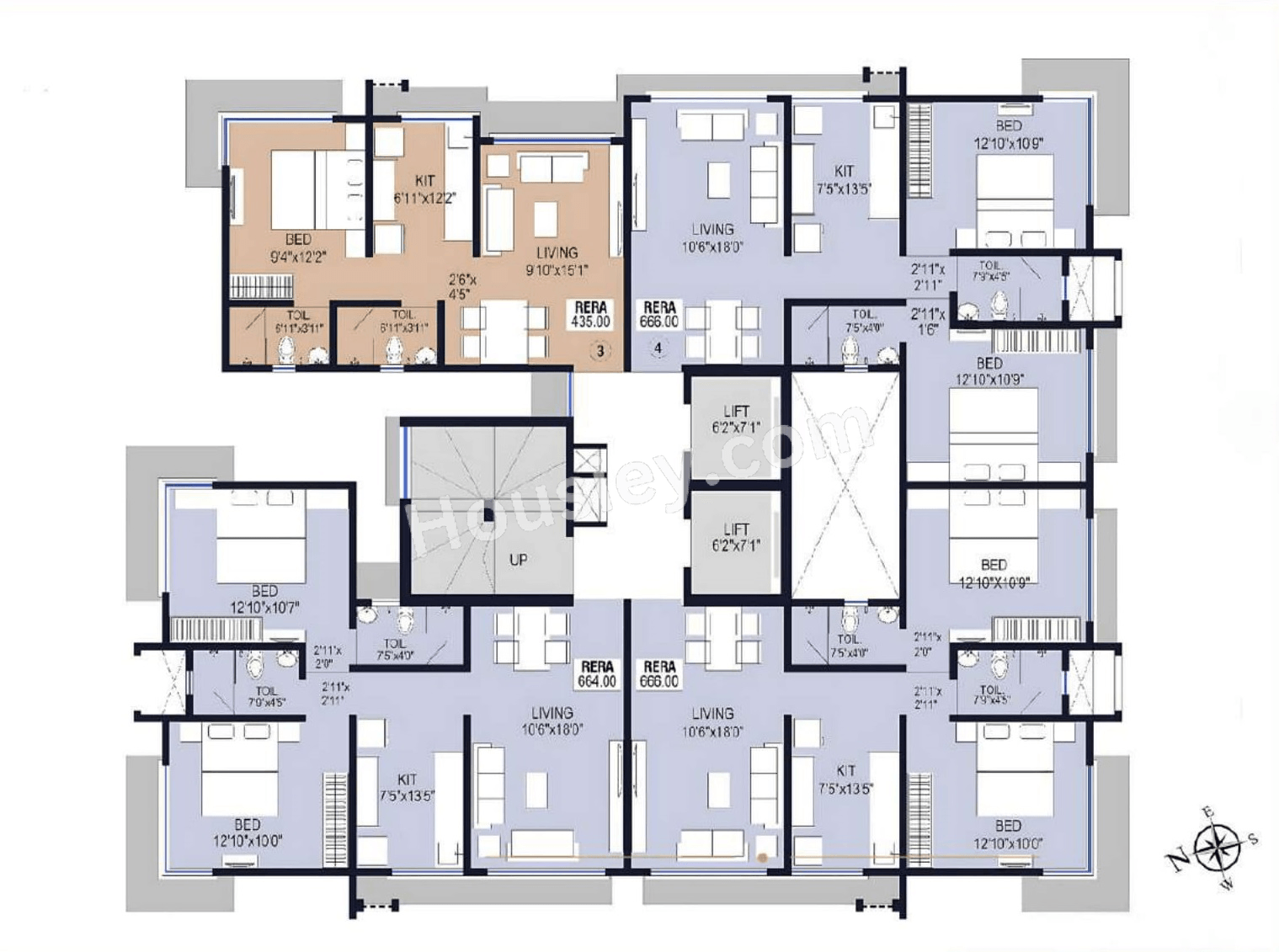 DPS Sanctum Floor Plan