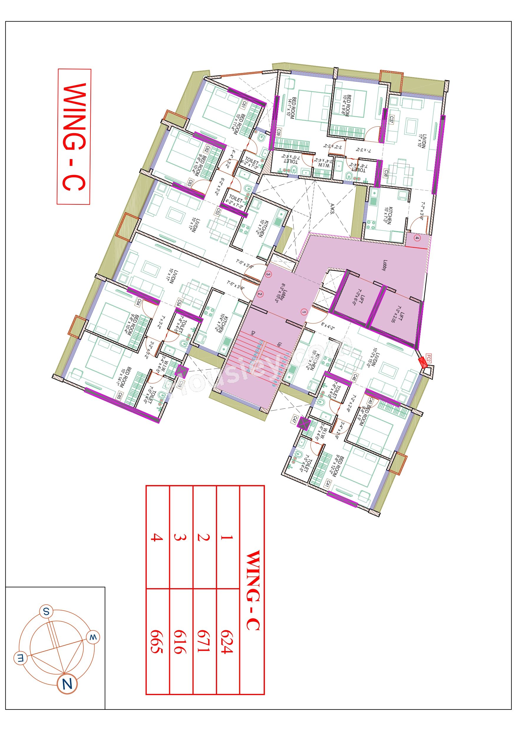 Drushti Sapphire Floor plan 4