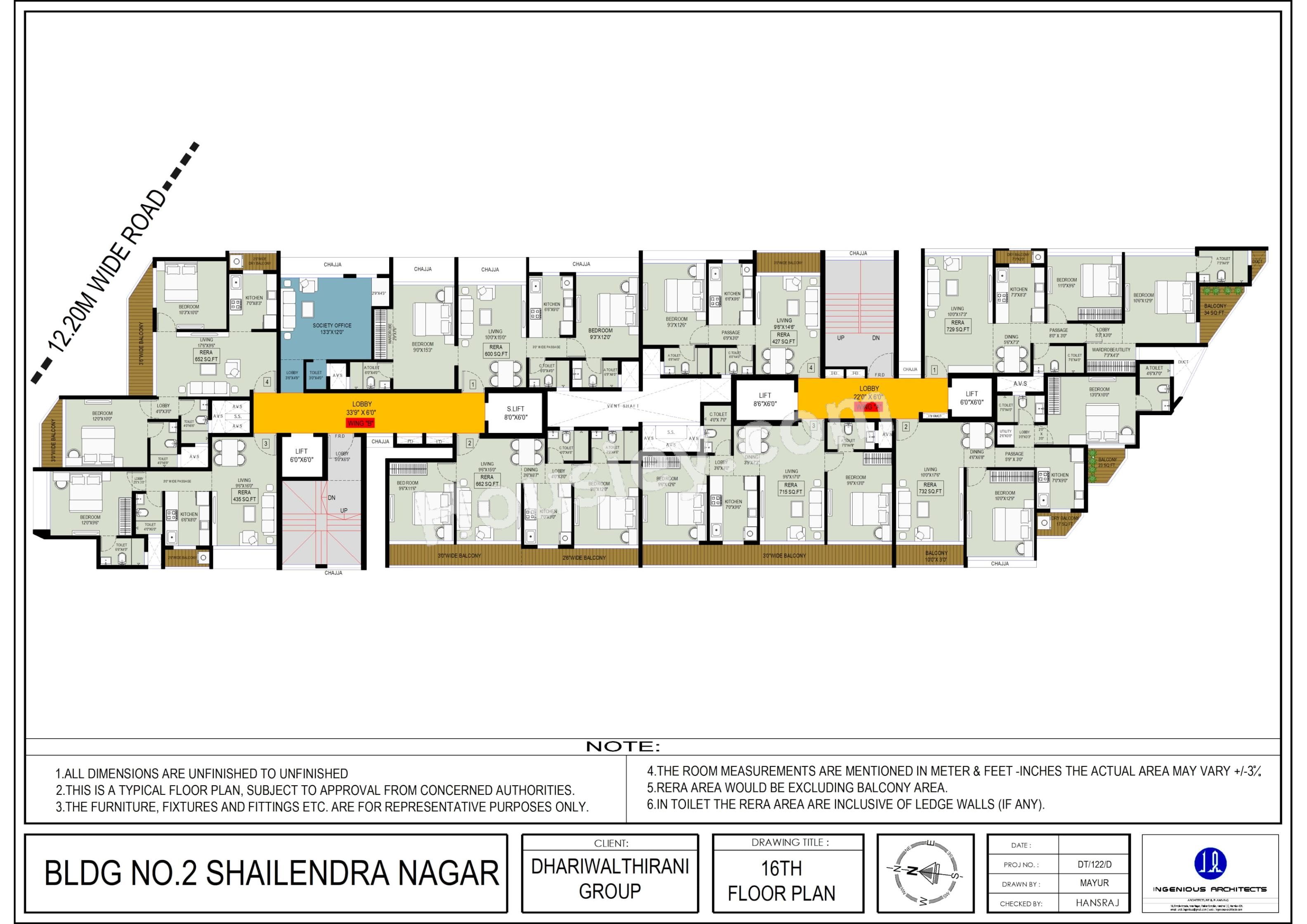 DTG Avenue 68 Floor plan 11