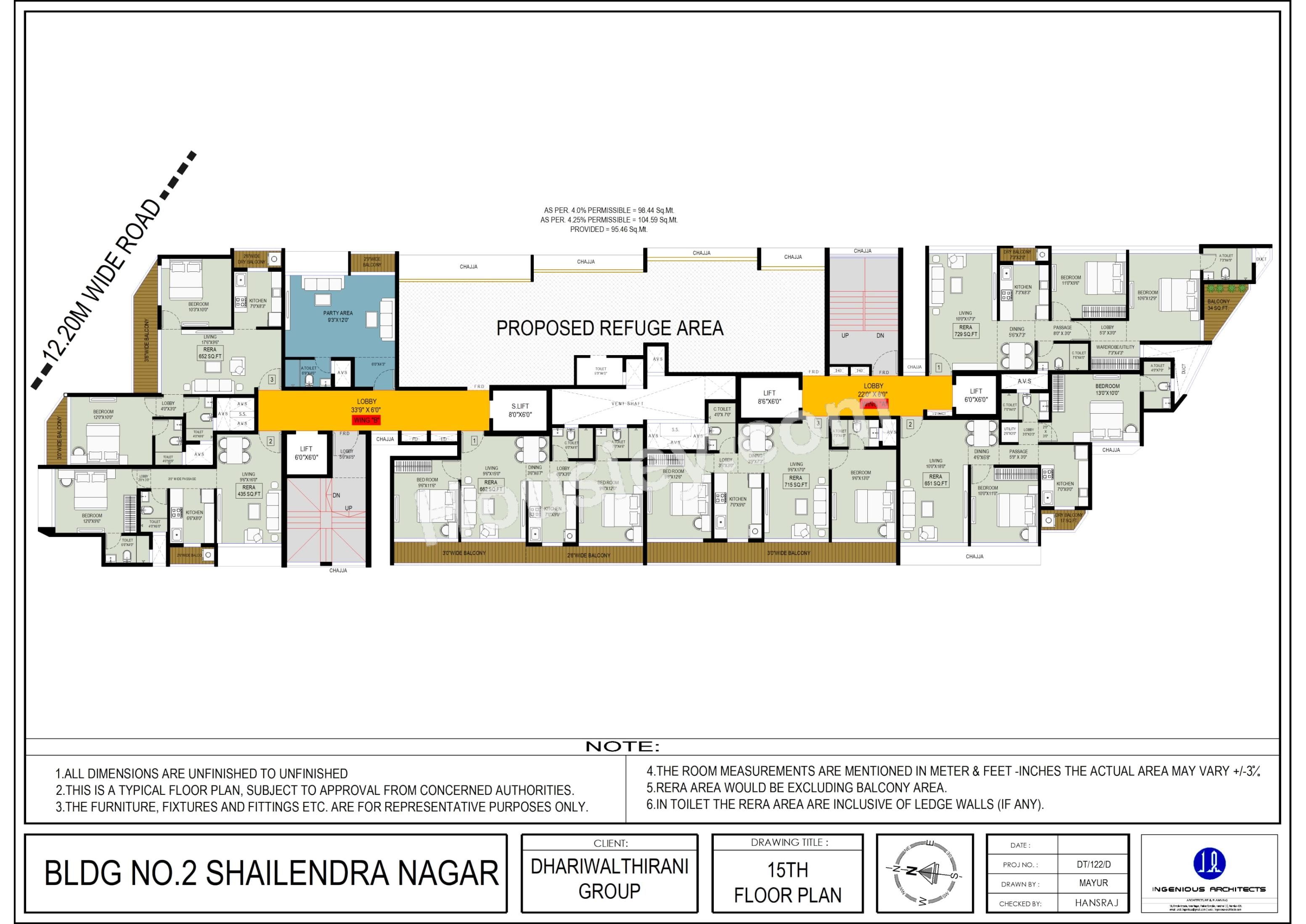 DTG Avenue 68 Floor plan 13