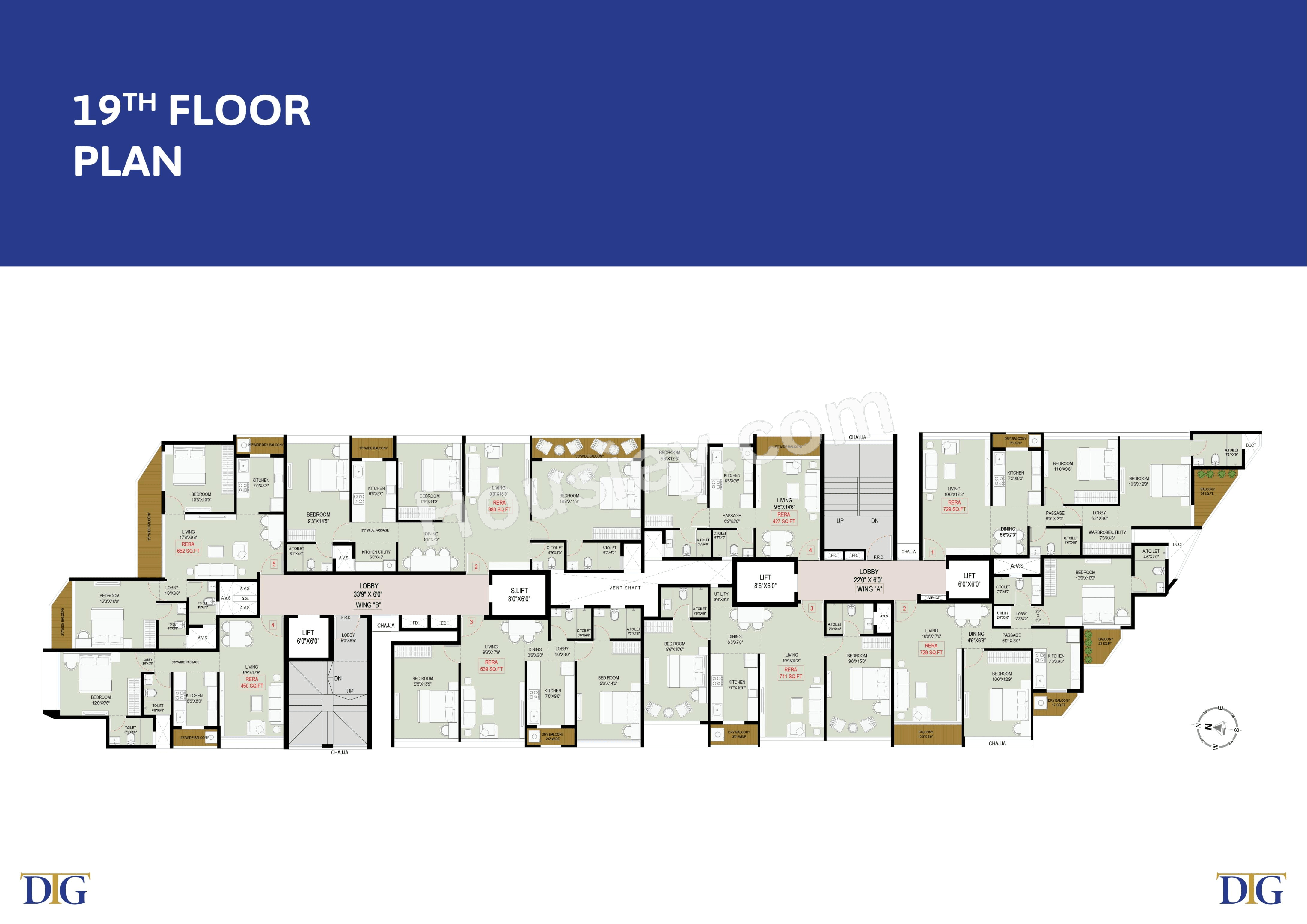 DTG Avenue 68 Floor plan 15