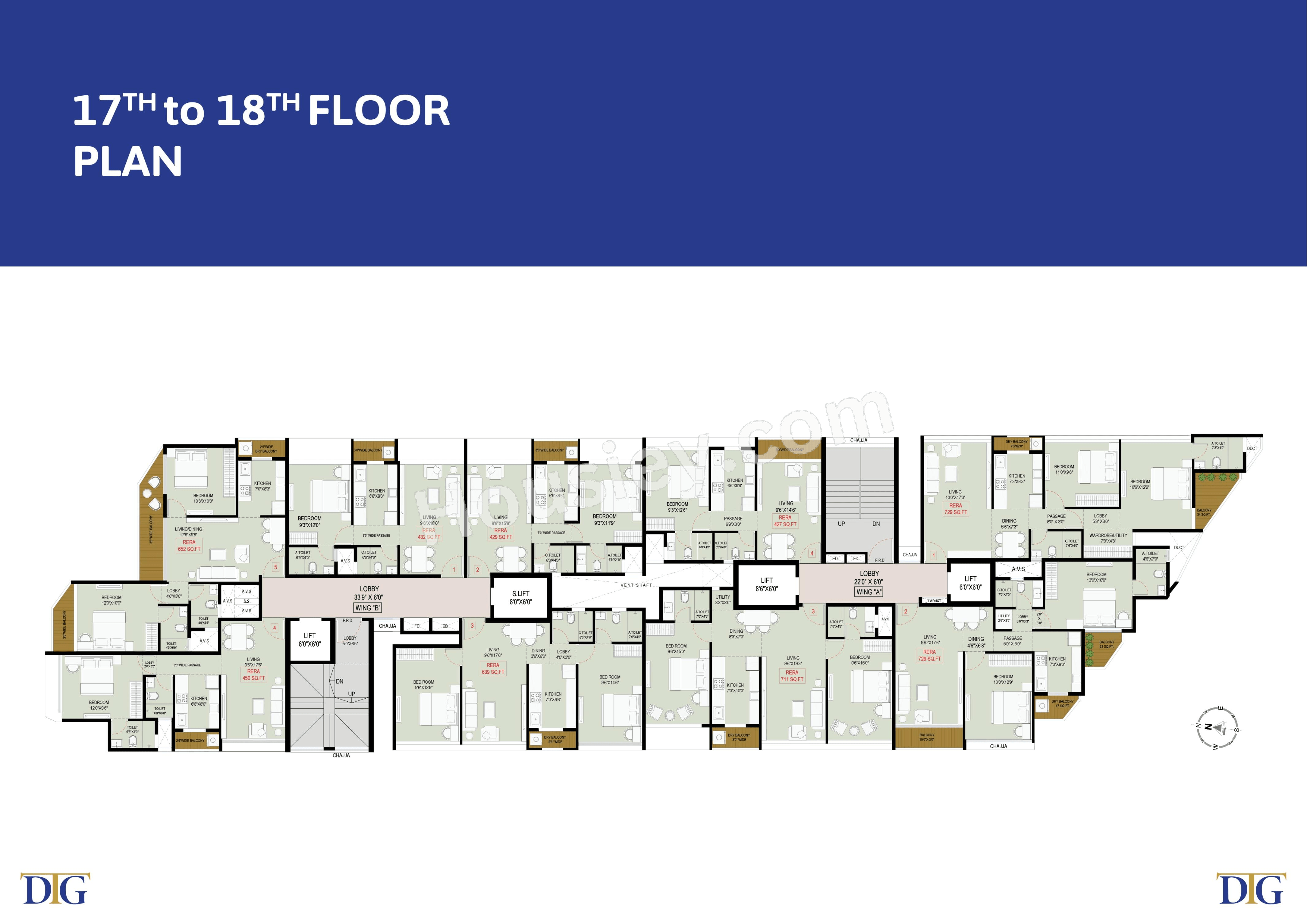 DTG Avenue 68 Floor plan 16