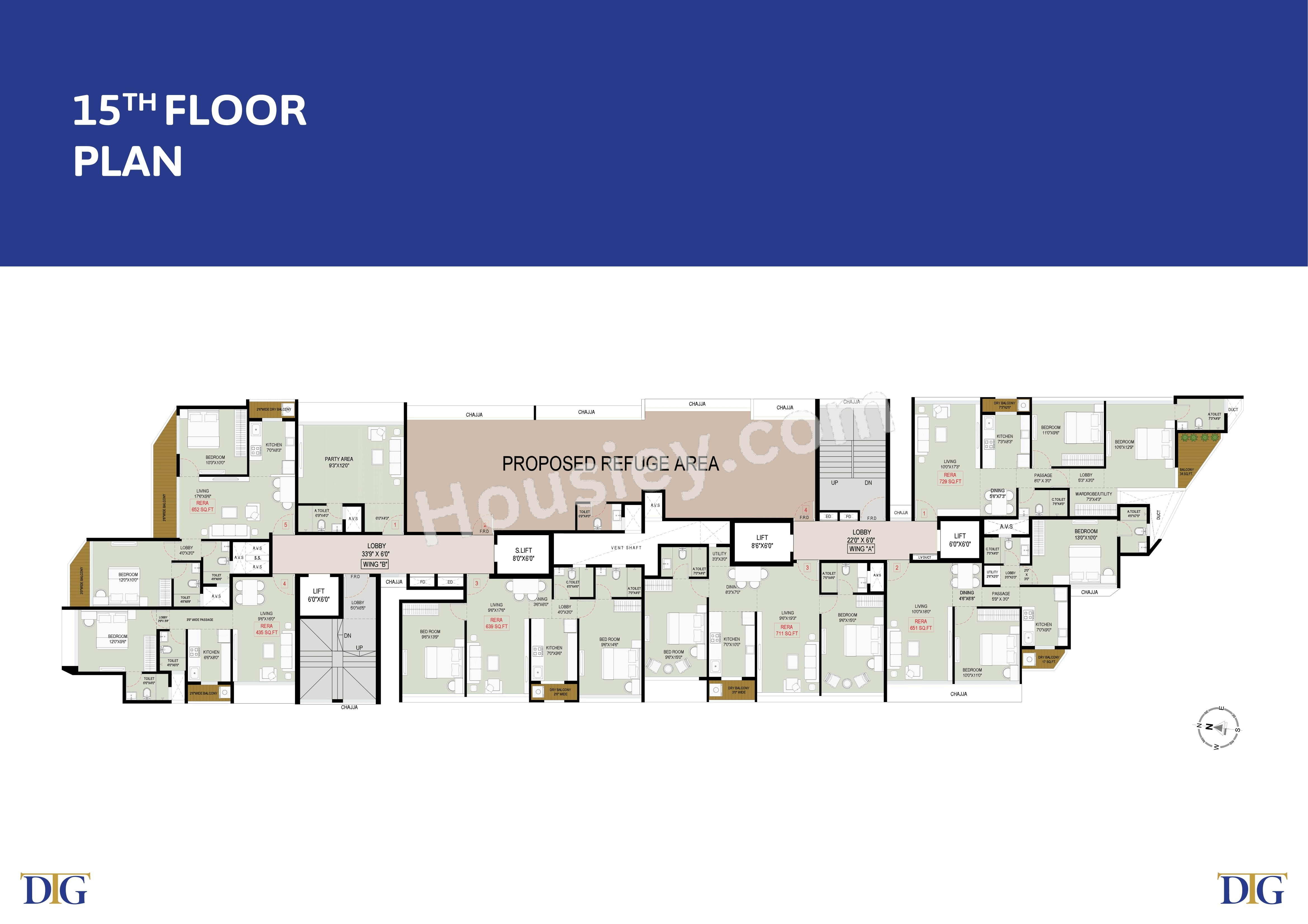 DTG Avenue 68 Floor plan 17