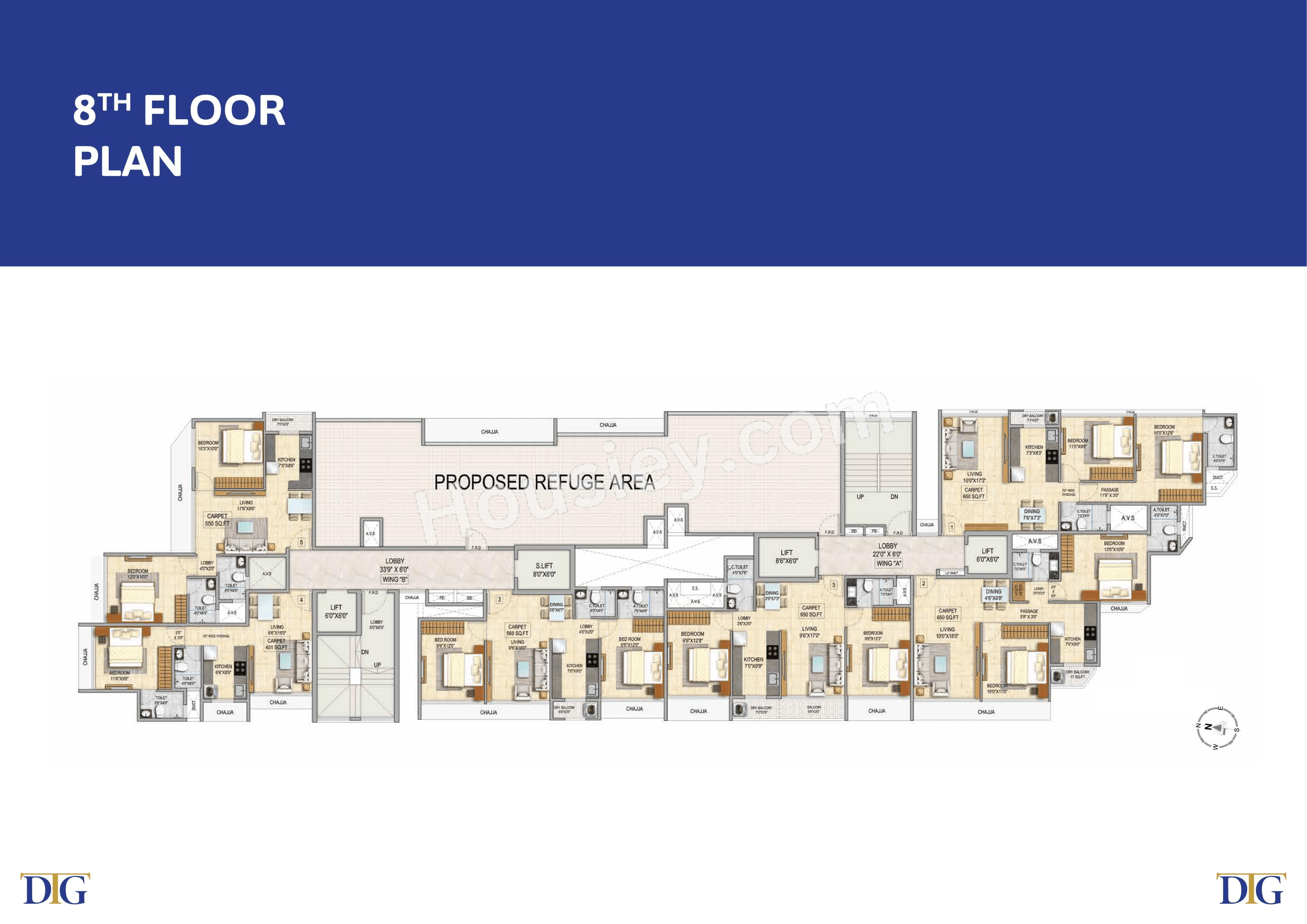 DTG Avenue 68 Floor plan 18